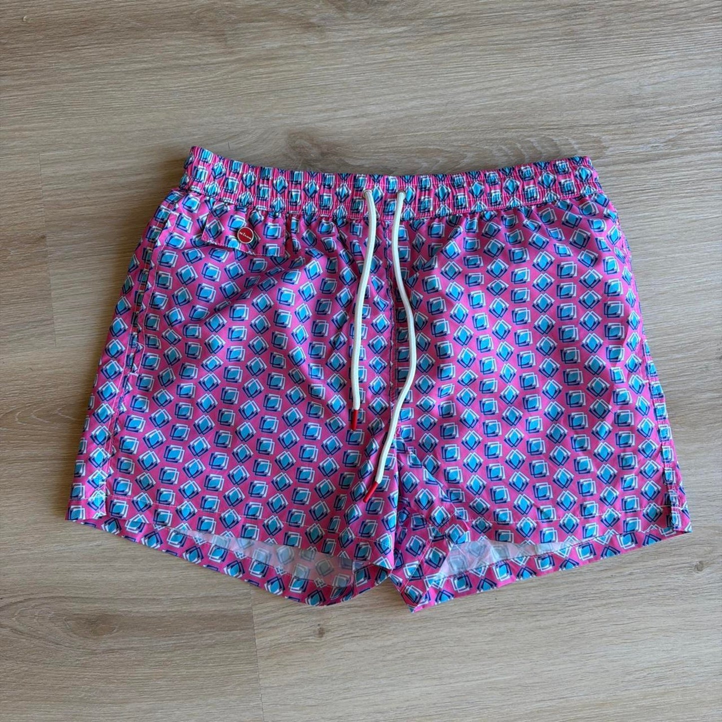 Kiton - Pink & Blue Swim Trunks
