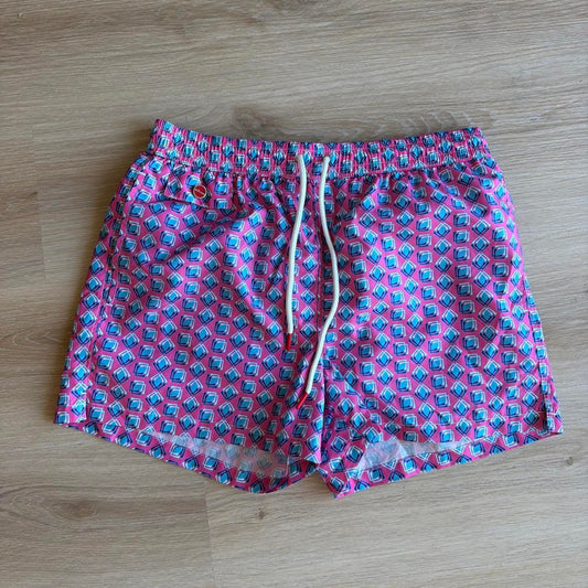 Kiton - Pink & Blue Swim Trunks