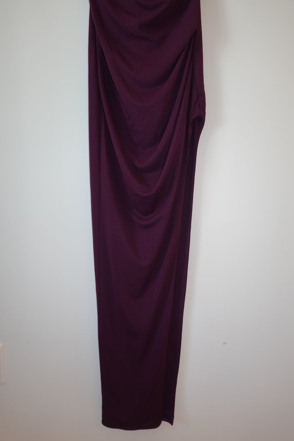 Nicholas - Plum Hooded Gown