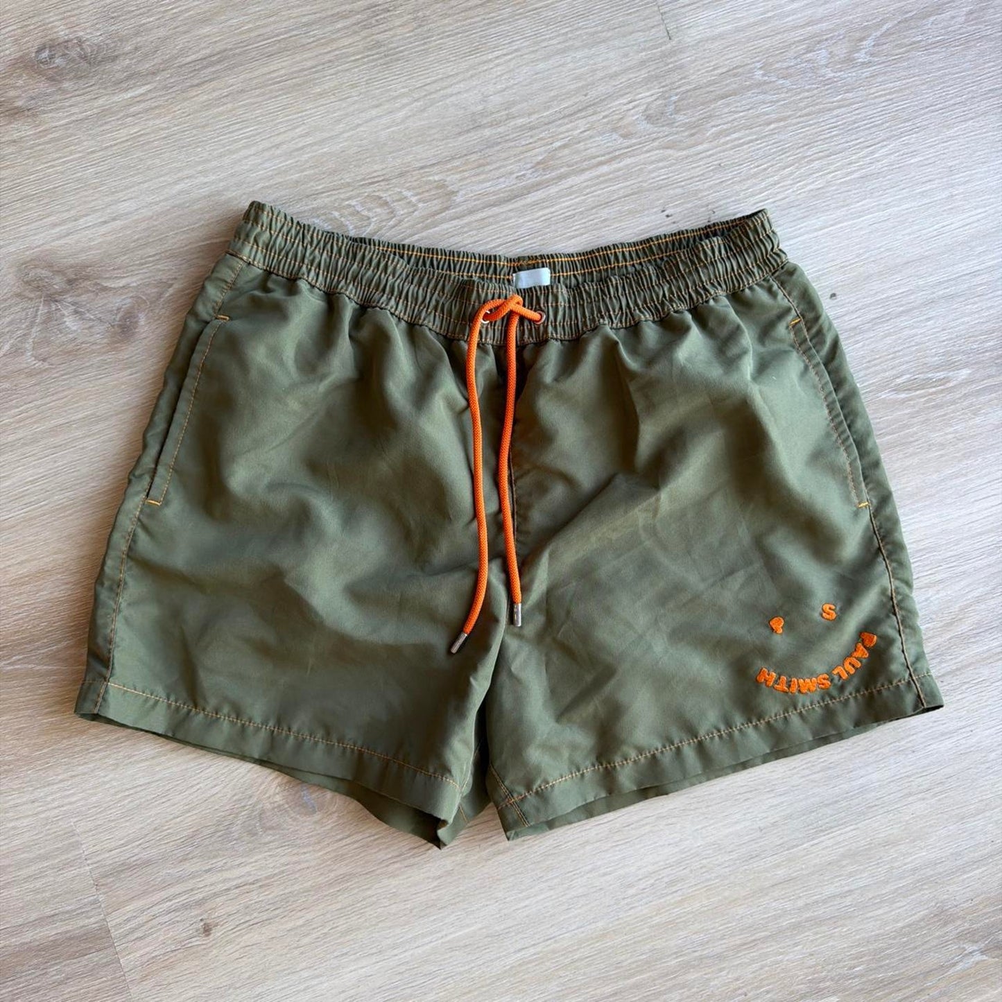 Paul Smith - Olive Green Swim Trunks