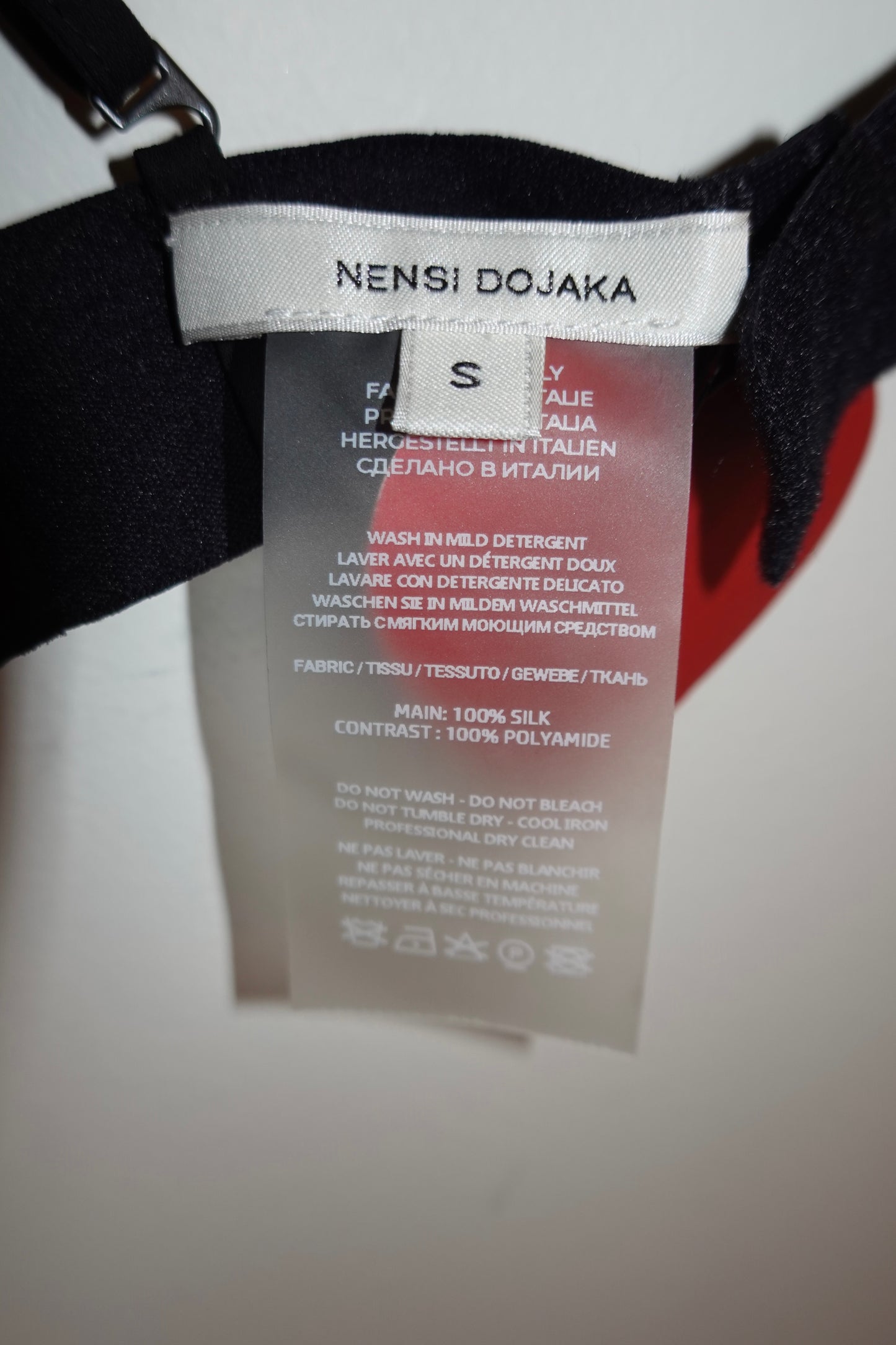 Nensi Dojaka - Silk/Mesh Bra