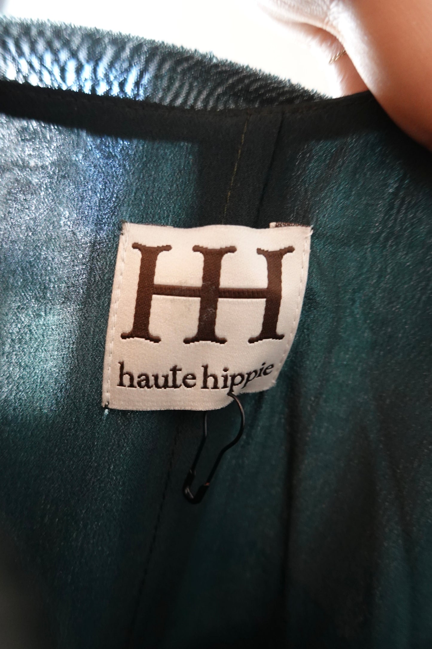 Haute Hippie - Emerald Silk Dress