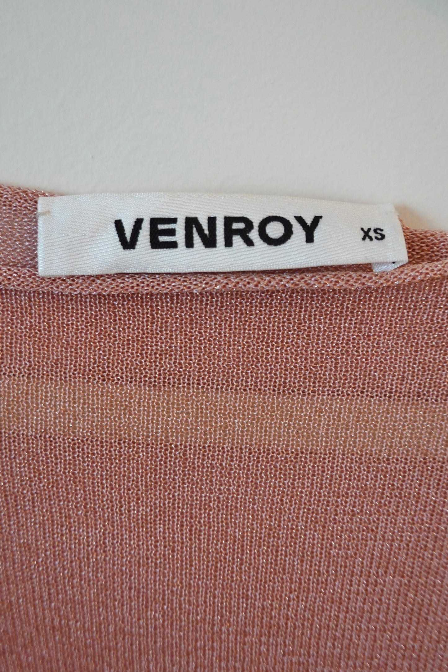 Venroy Lurex Knit Set