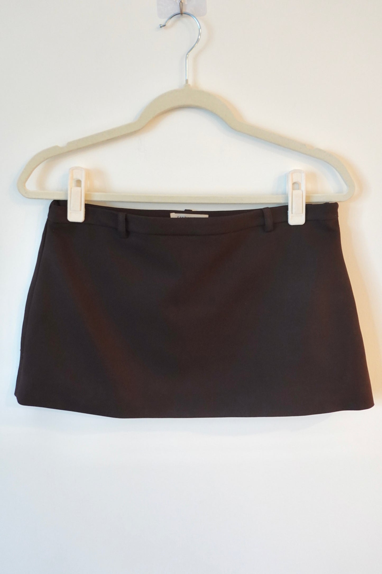 Sandy Liang - Burgundy Mini Skirt