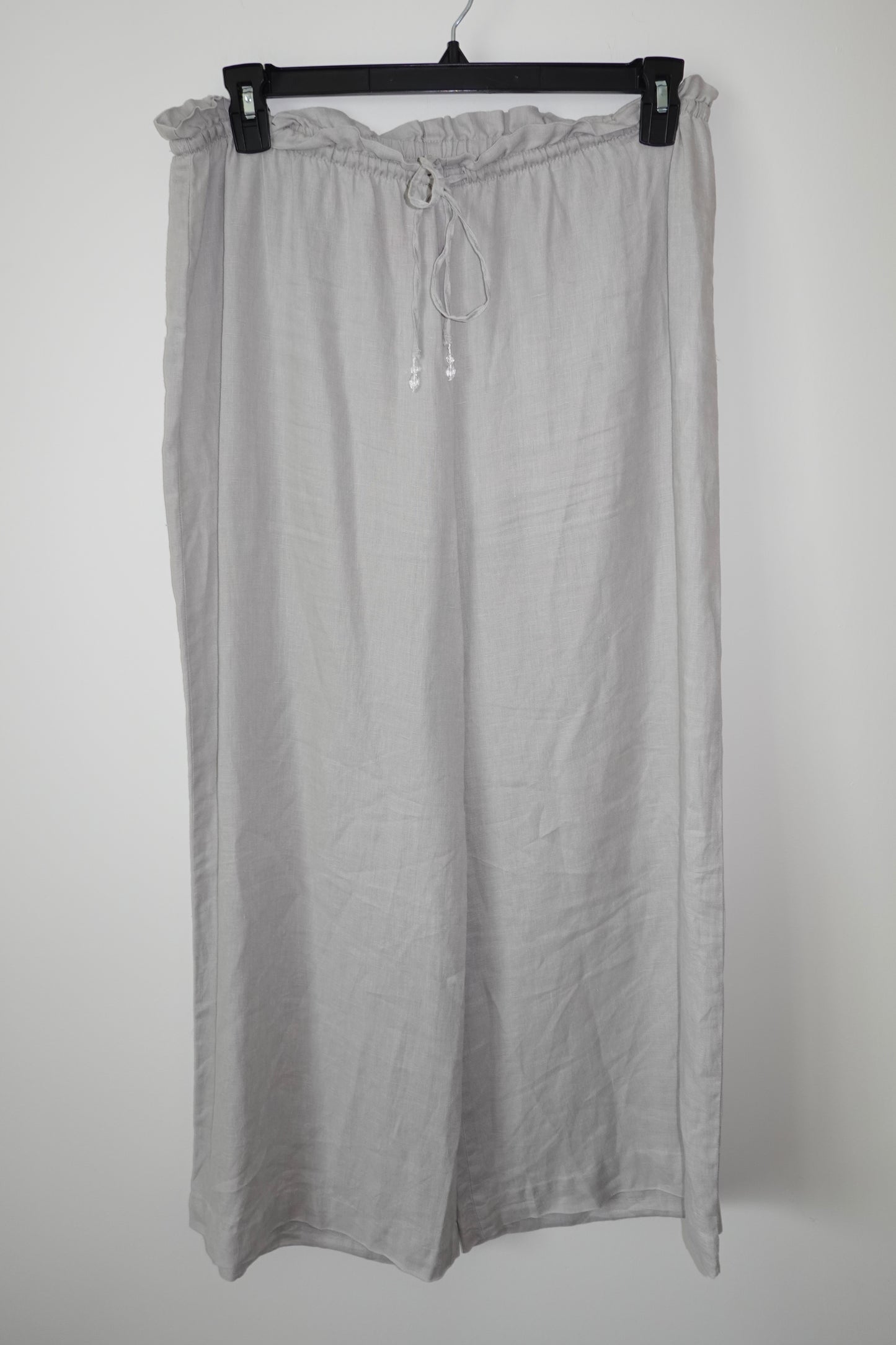 Zara - Gray Linen Pants