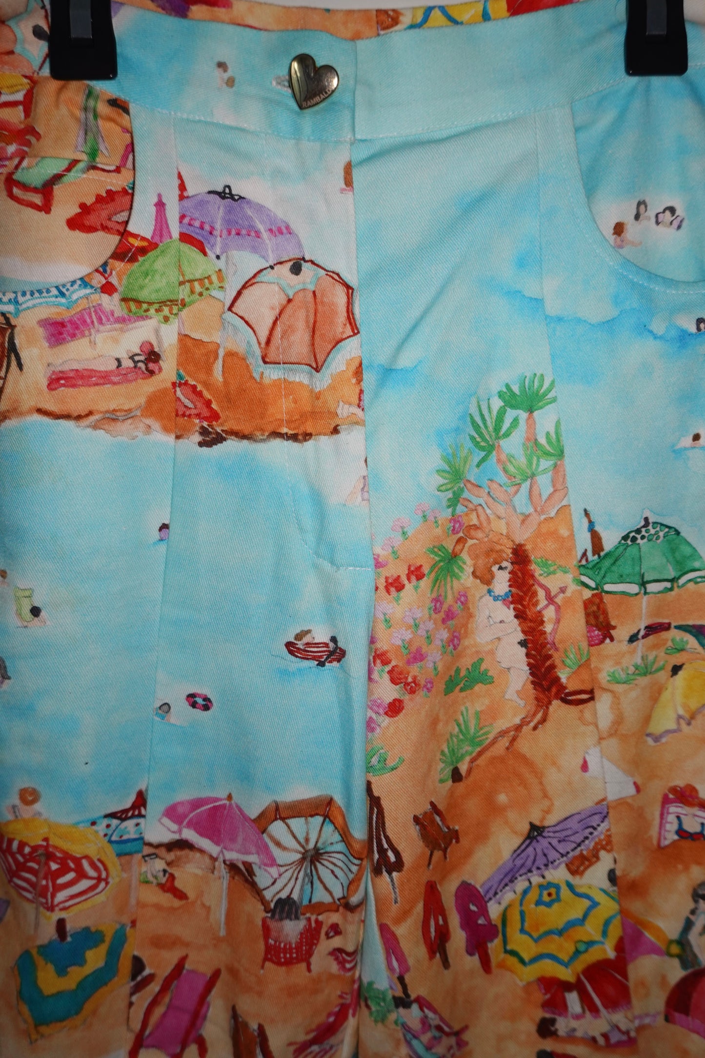 Handpainted Italian Jeans