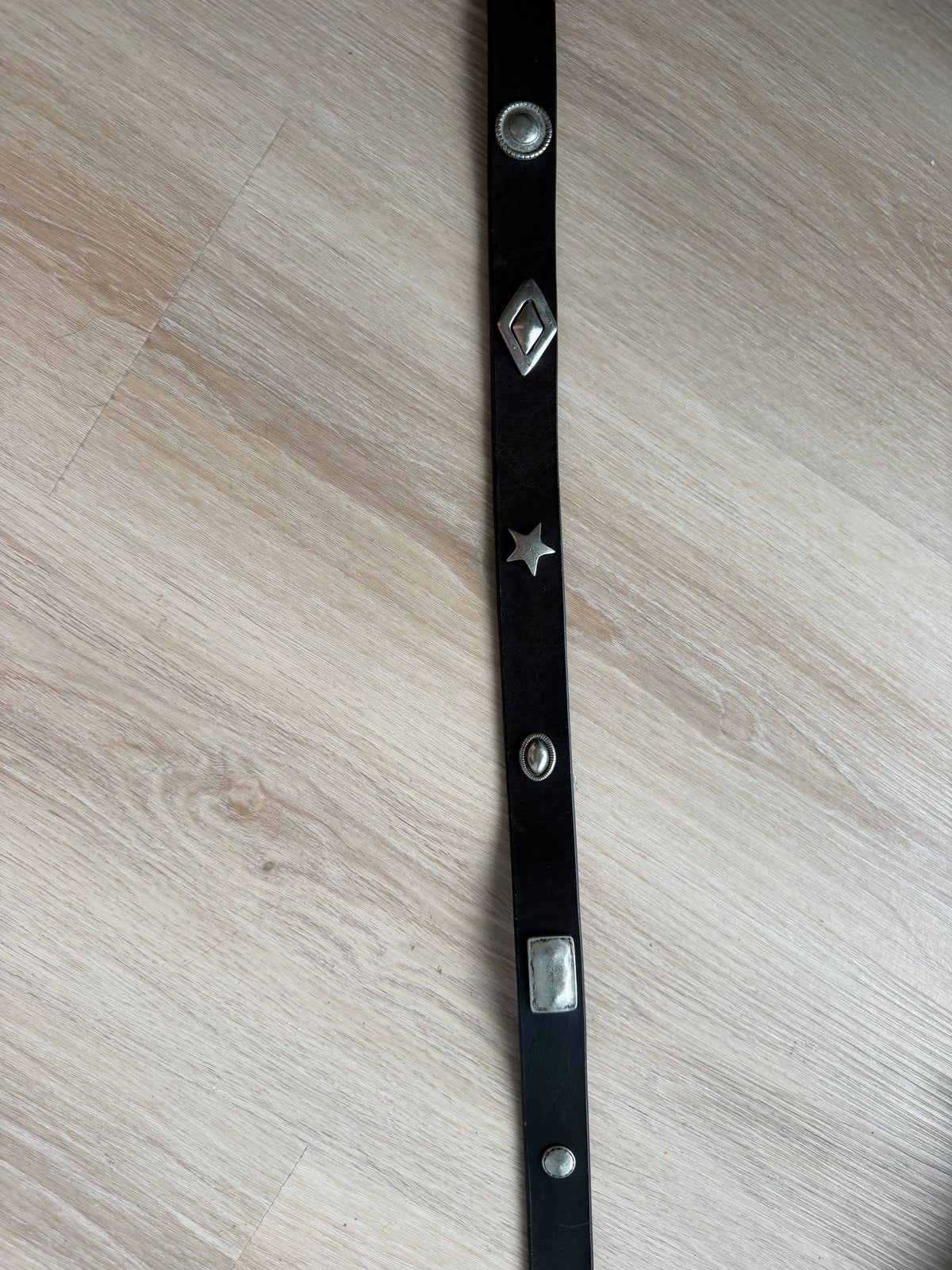 Leather Charmed Belt