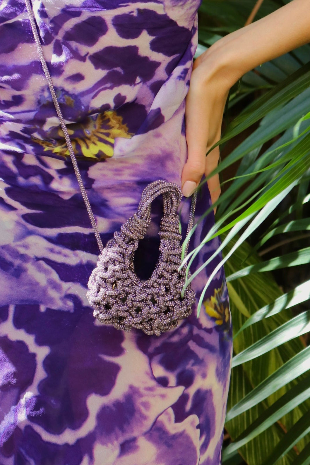 Hibourama - Crystal Woven Bag
