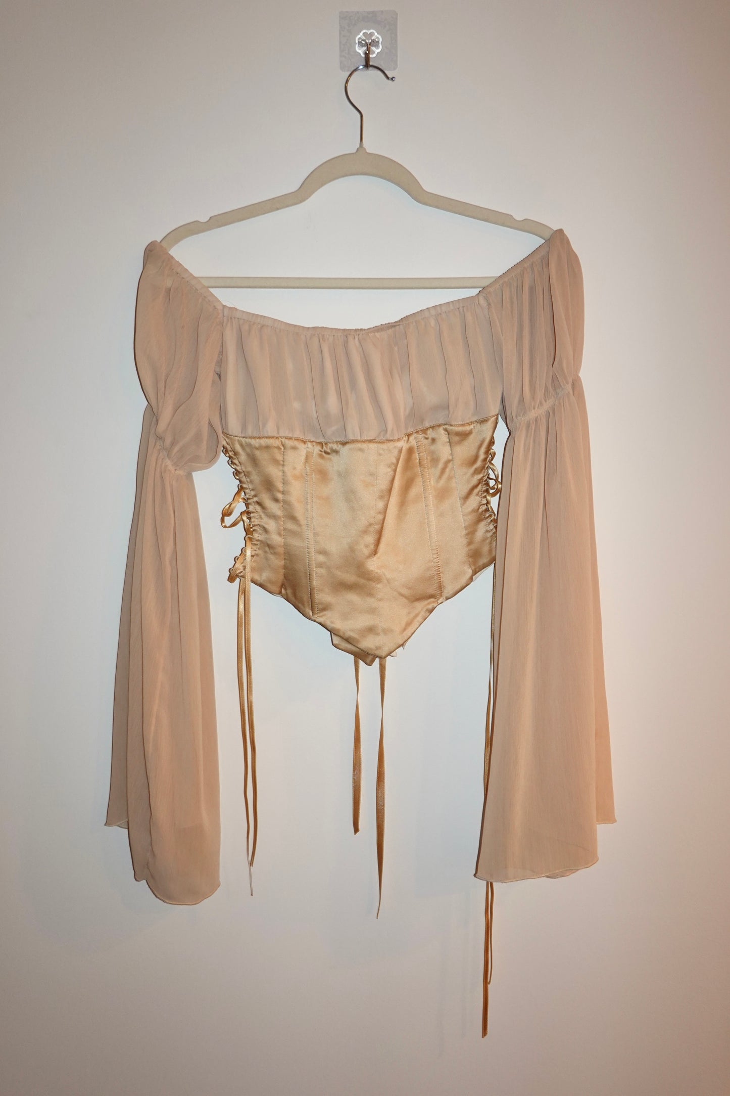 Duygu Ay - Silk Corset Set