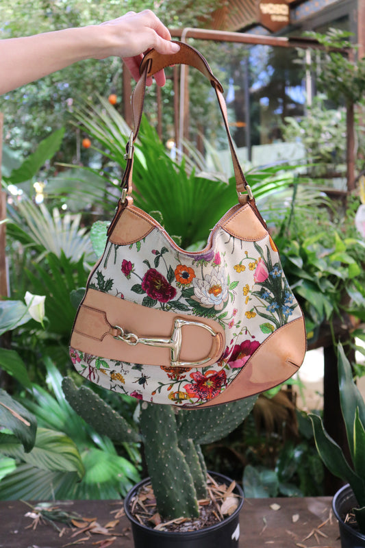 Gucci Flora Hobo Bag 2005