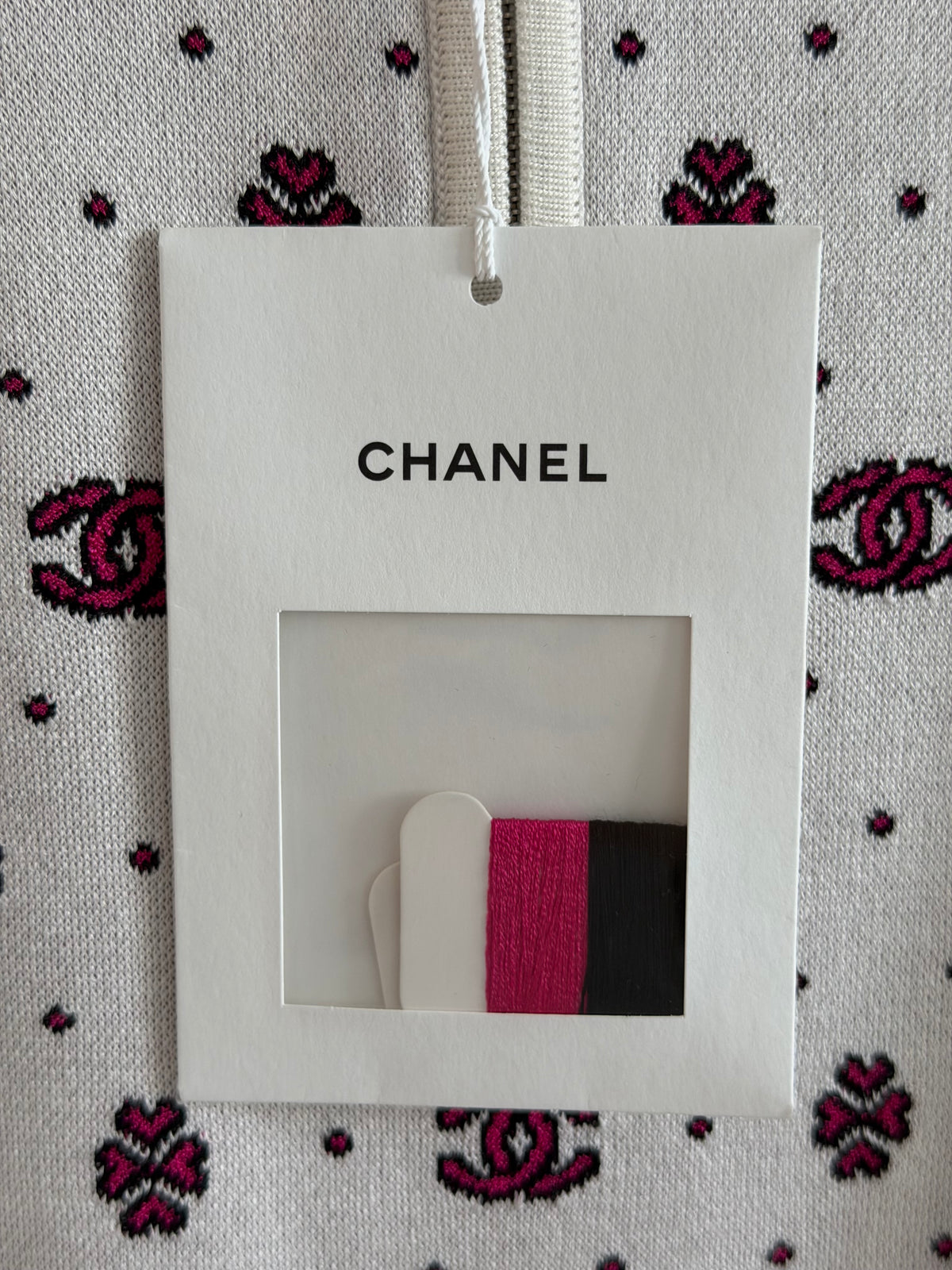 Chanel Clover Quarter Zip
