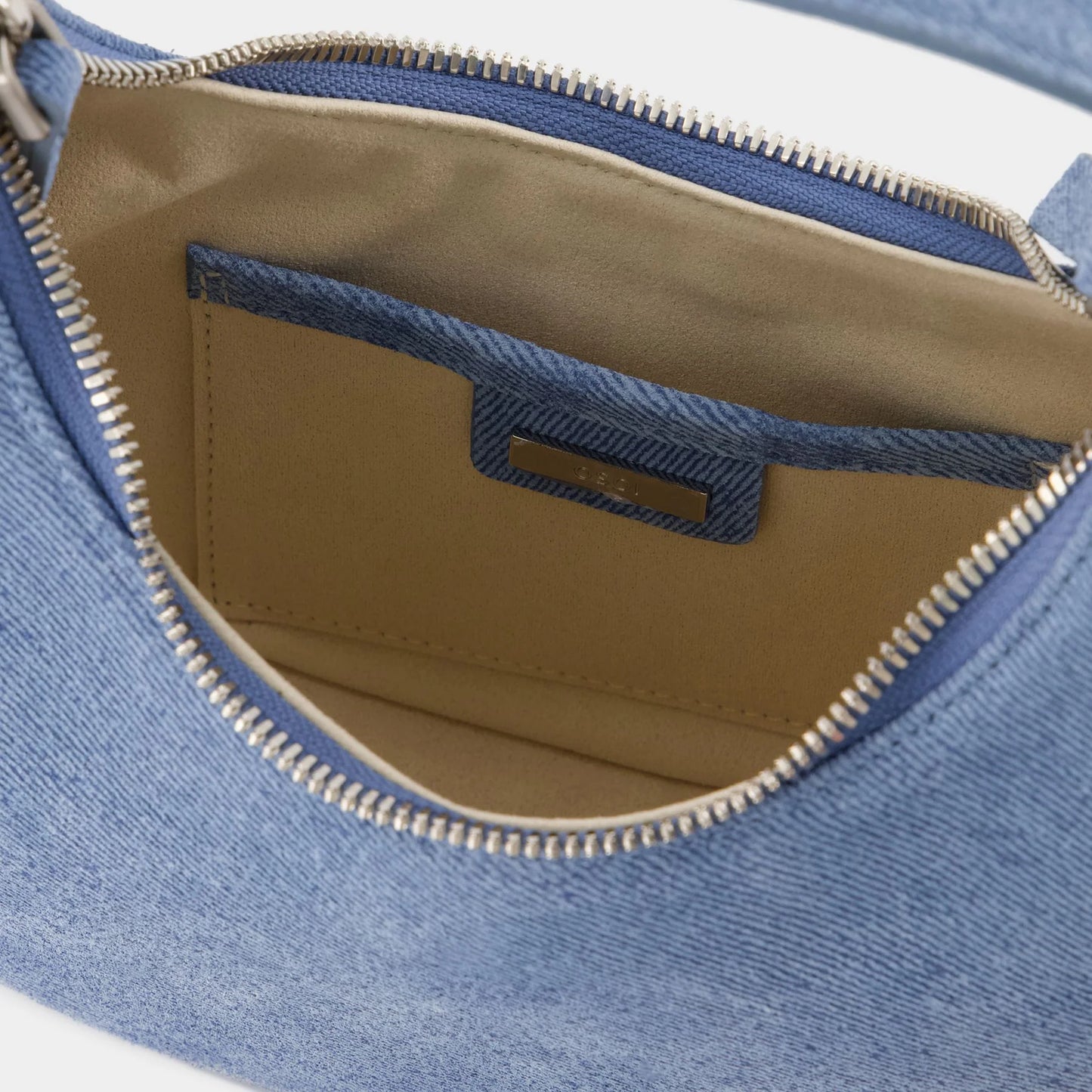 OSOI - Blue Suede Circular Bag