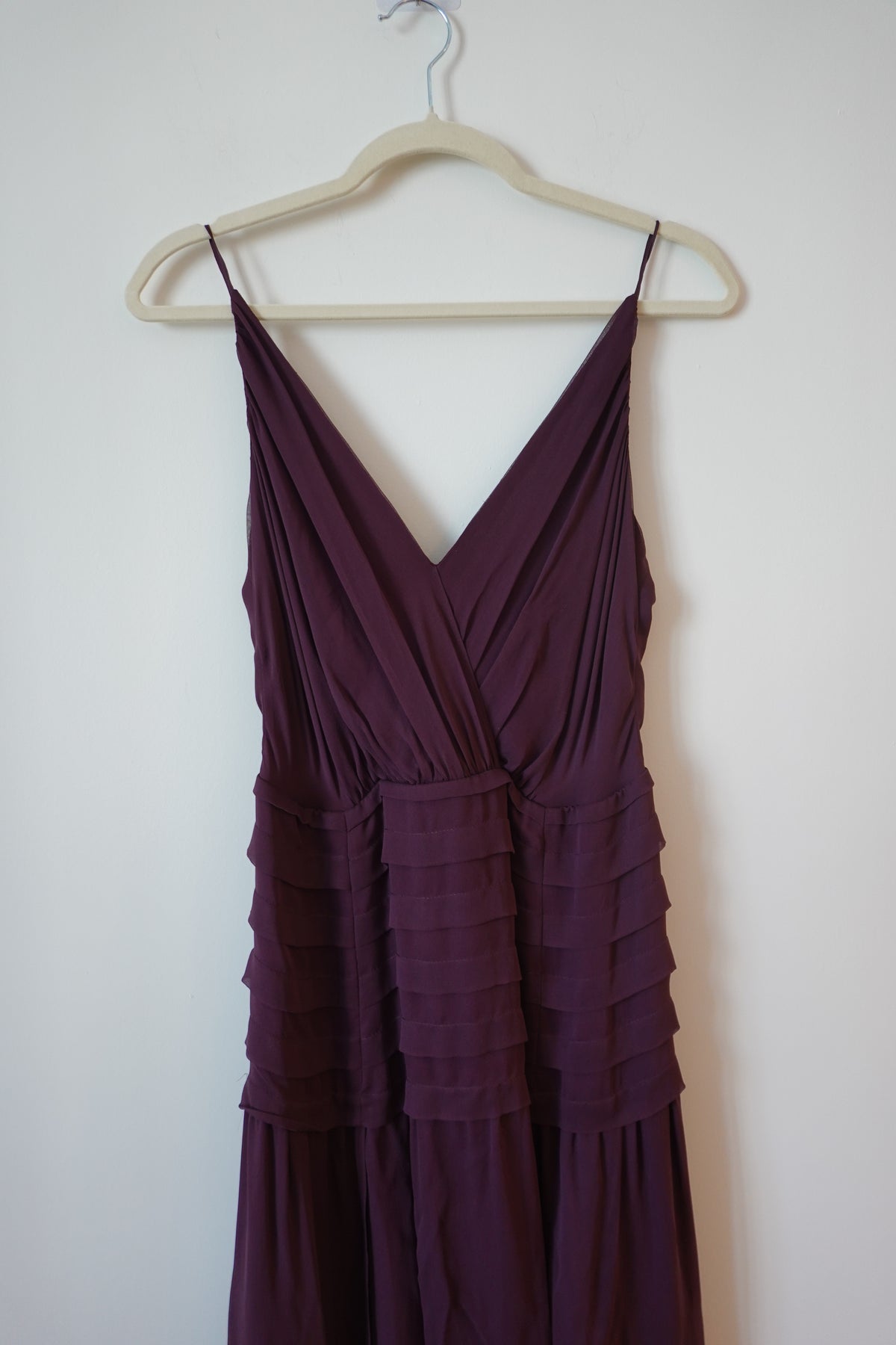 Haute Hippie - Purple Silk Slit Gown