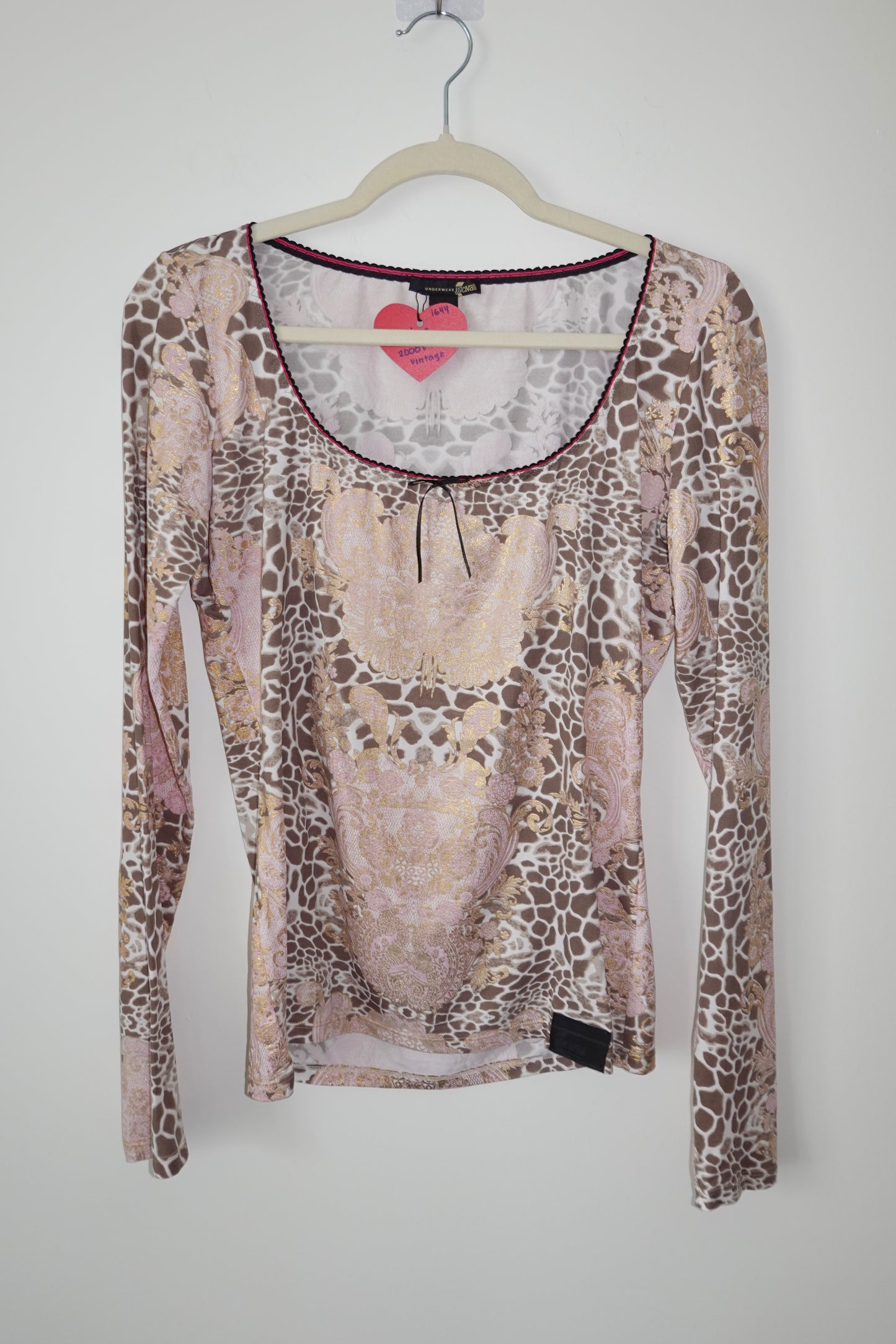Just Cavalli -  Printed Long Sleeve