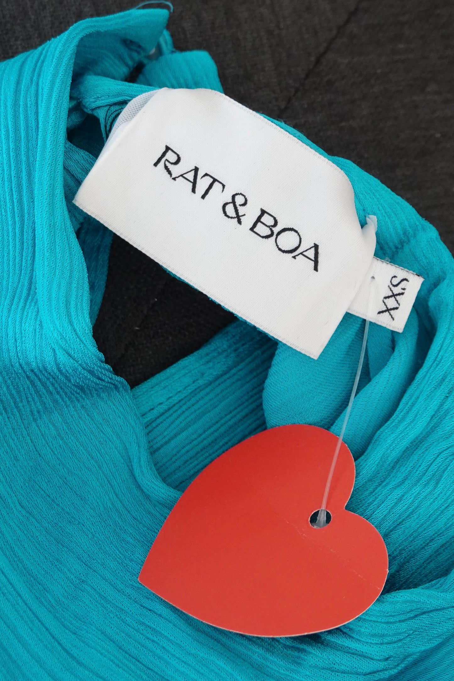 Rat & Boa - Aqua Long Sleeve Mini Dress