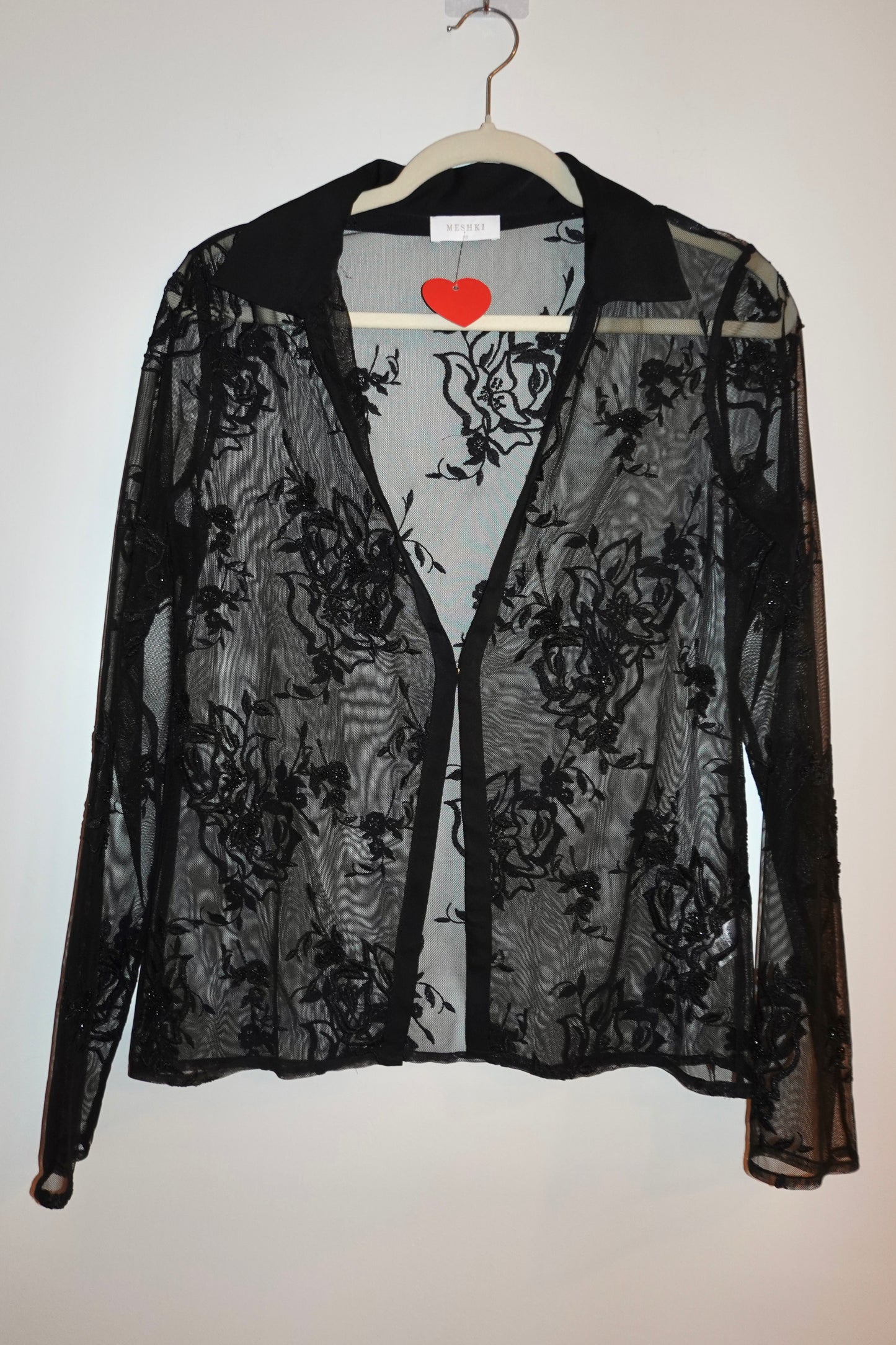 Meshki - Lace Open Blouse