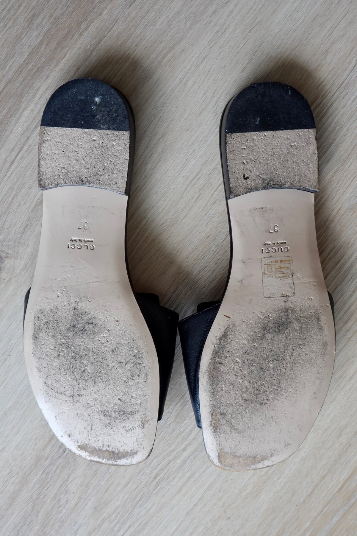 Gucci Leather Sandals