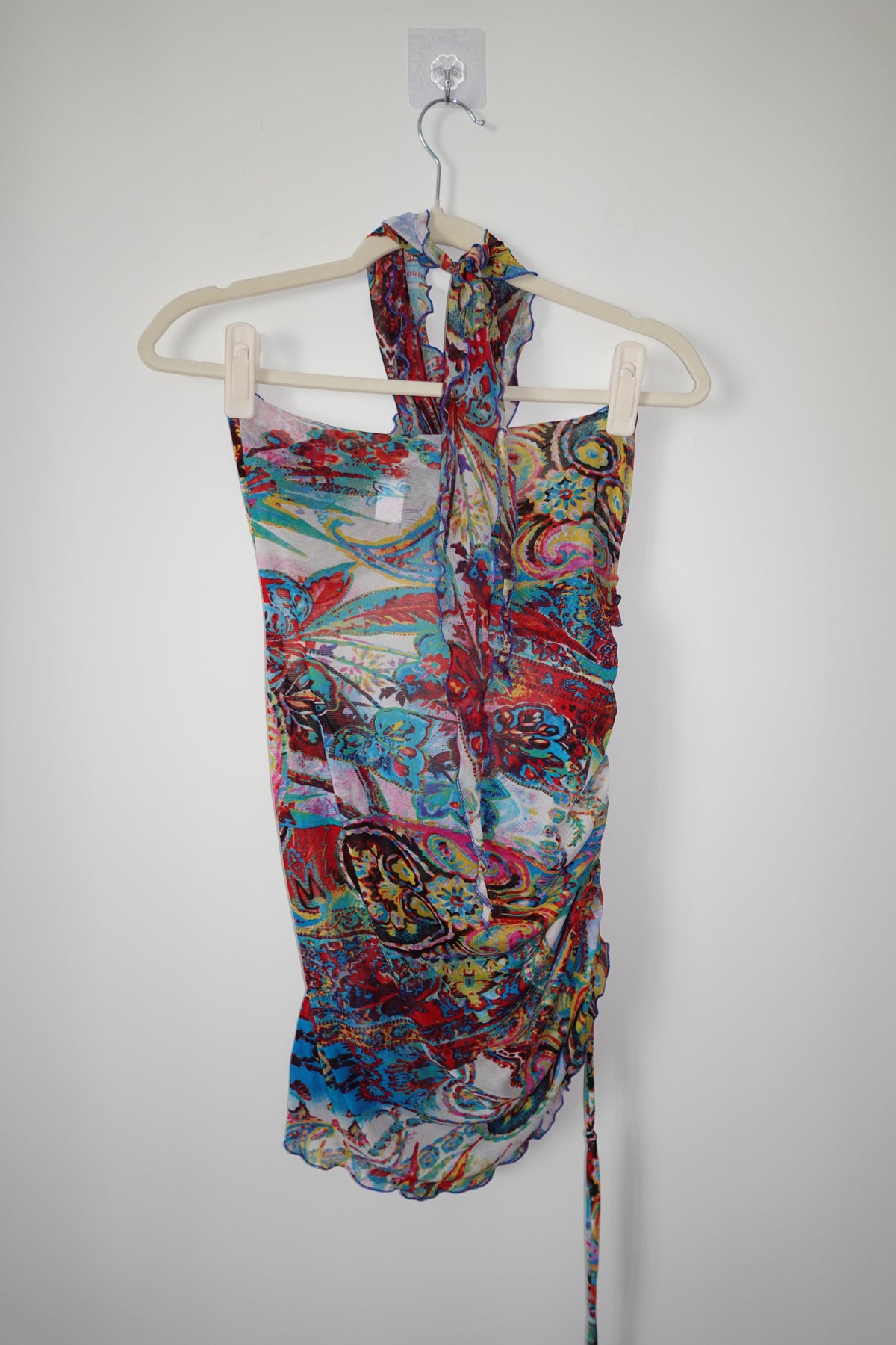 Kim Shui - Mesh Paisley Wrap Dress