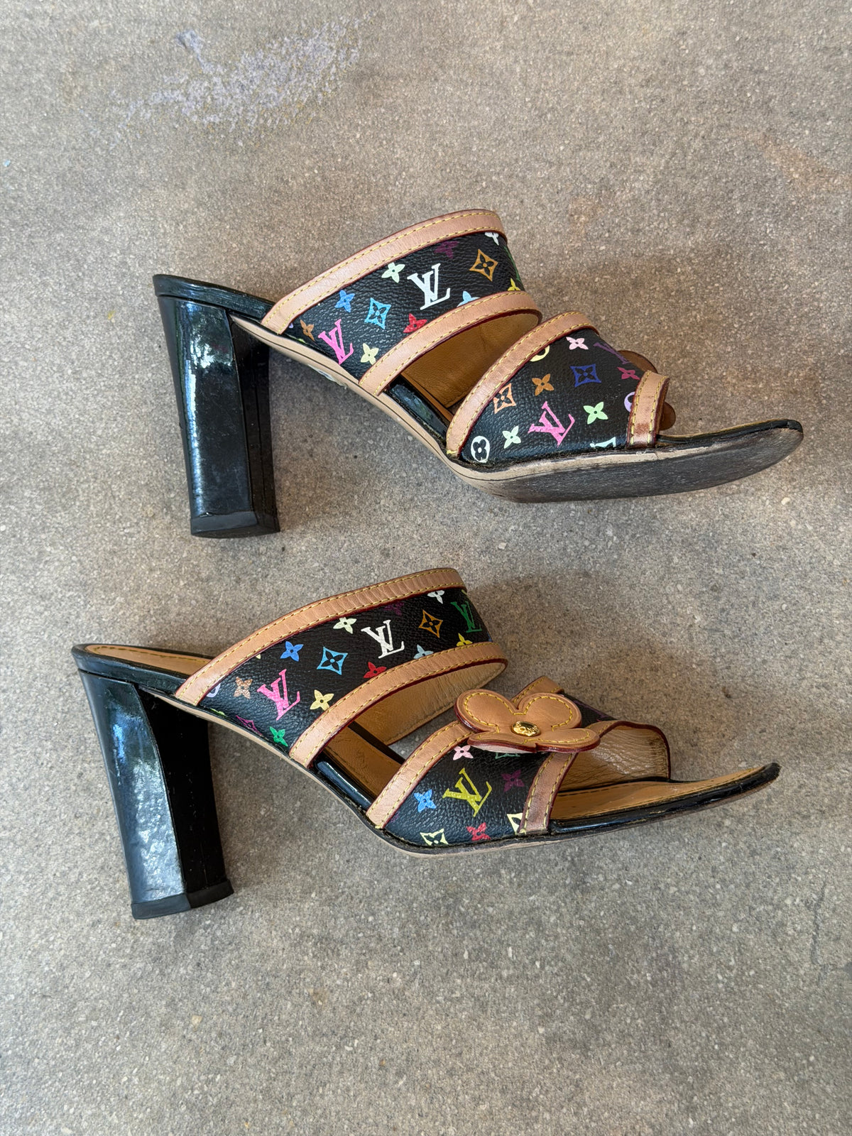 Louis Vuitton x Takashi Murakami Sandal