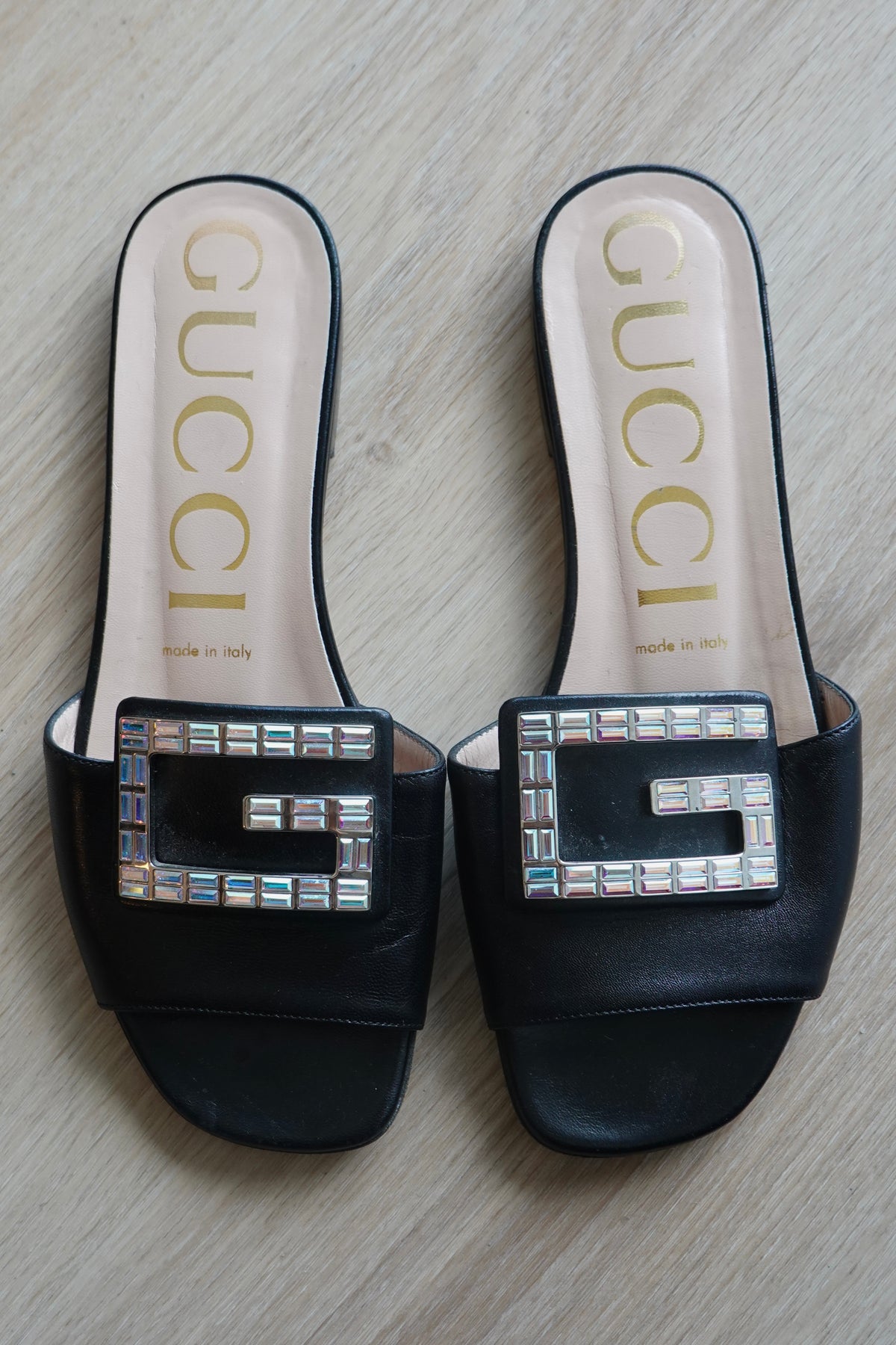 Gucci Leather Sandals