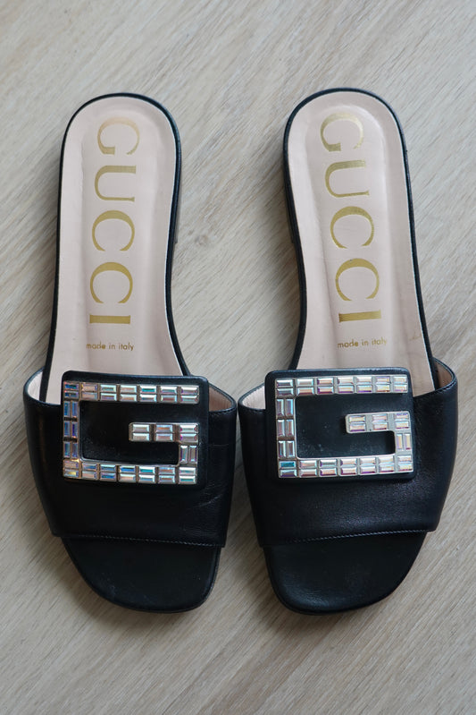 Gucci Leather Sandals