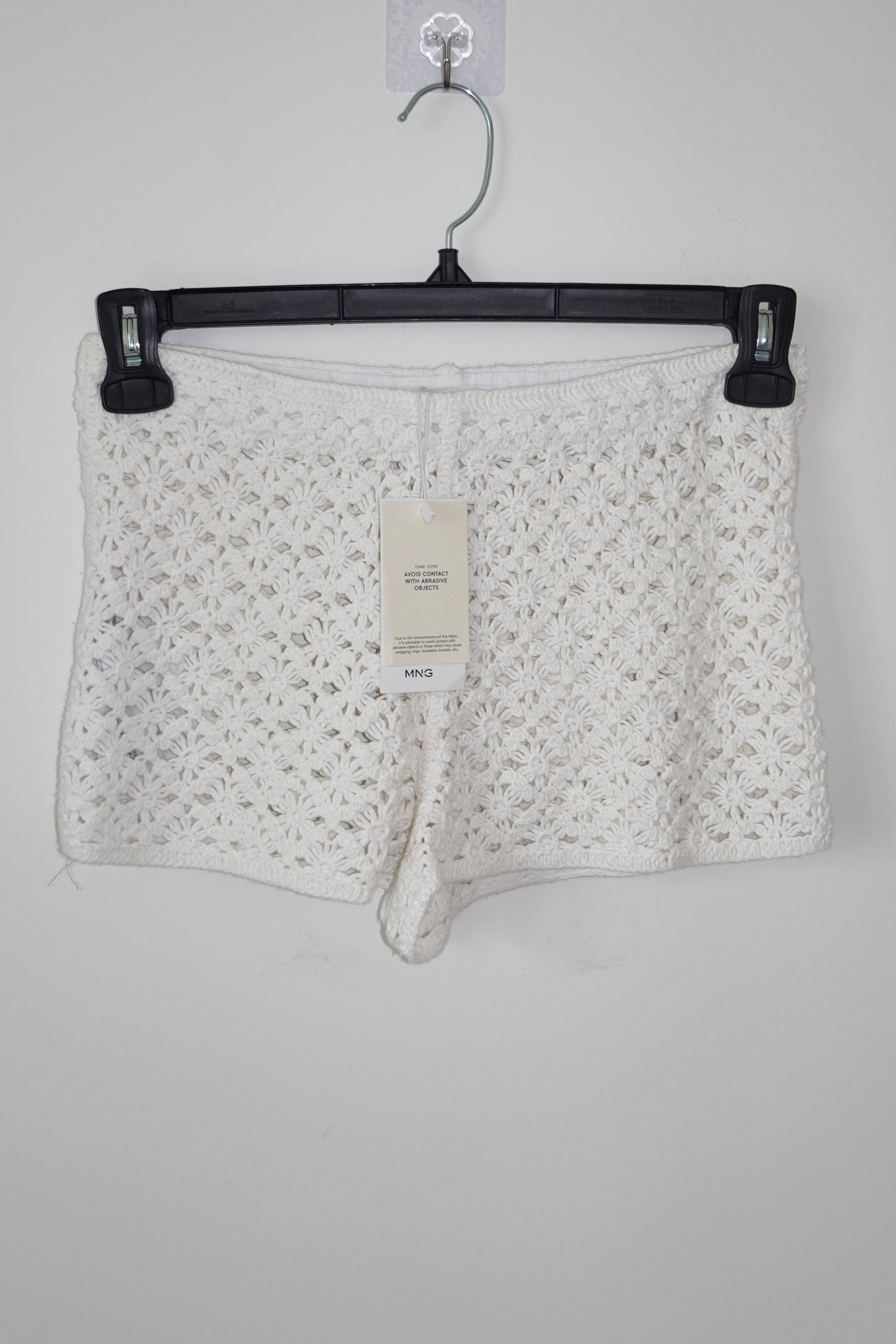 Mango - Cotton Crotchet Shorts