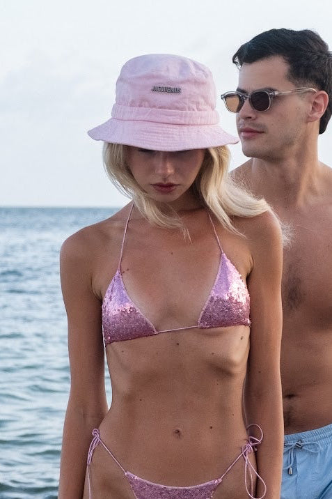 Jacquemus - Pink Le Bob Gadjo hat