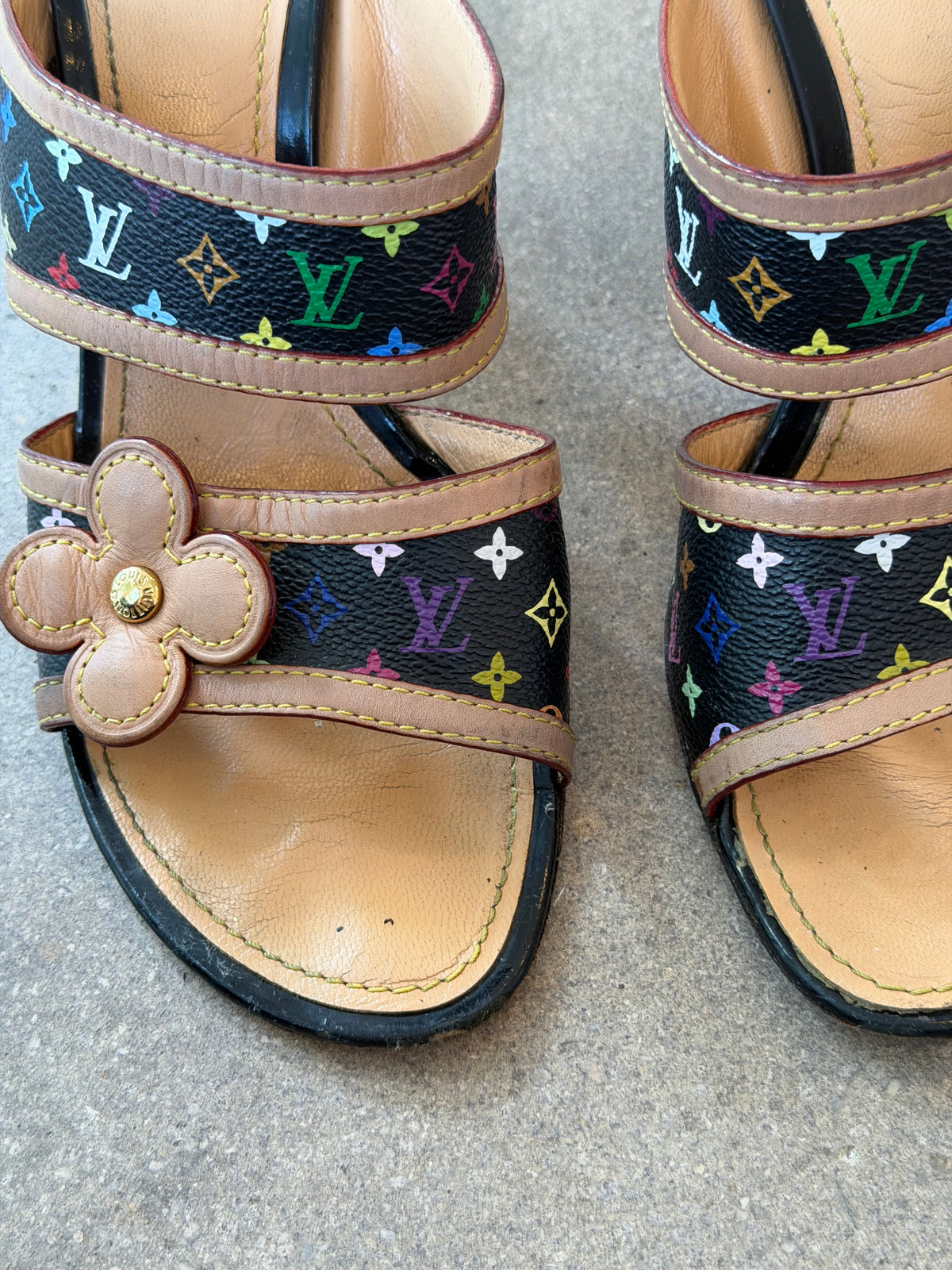 Louis Vuitton x Takashi Murakami Sandal
