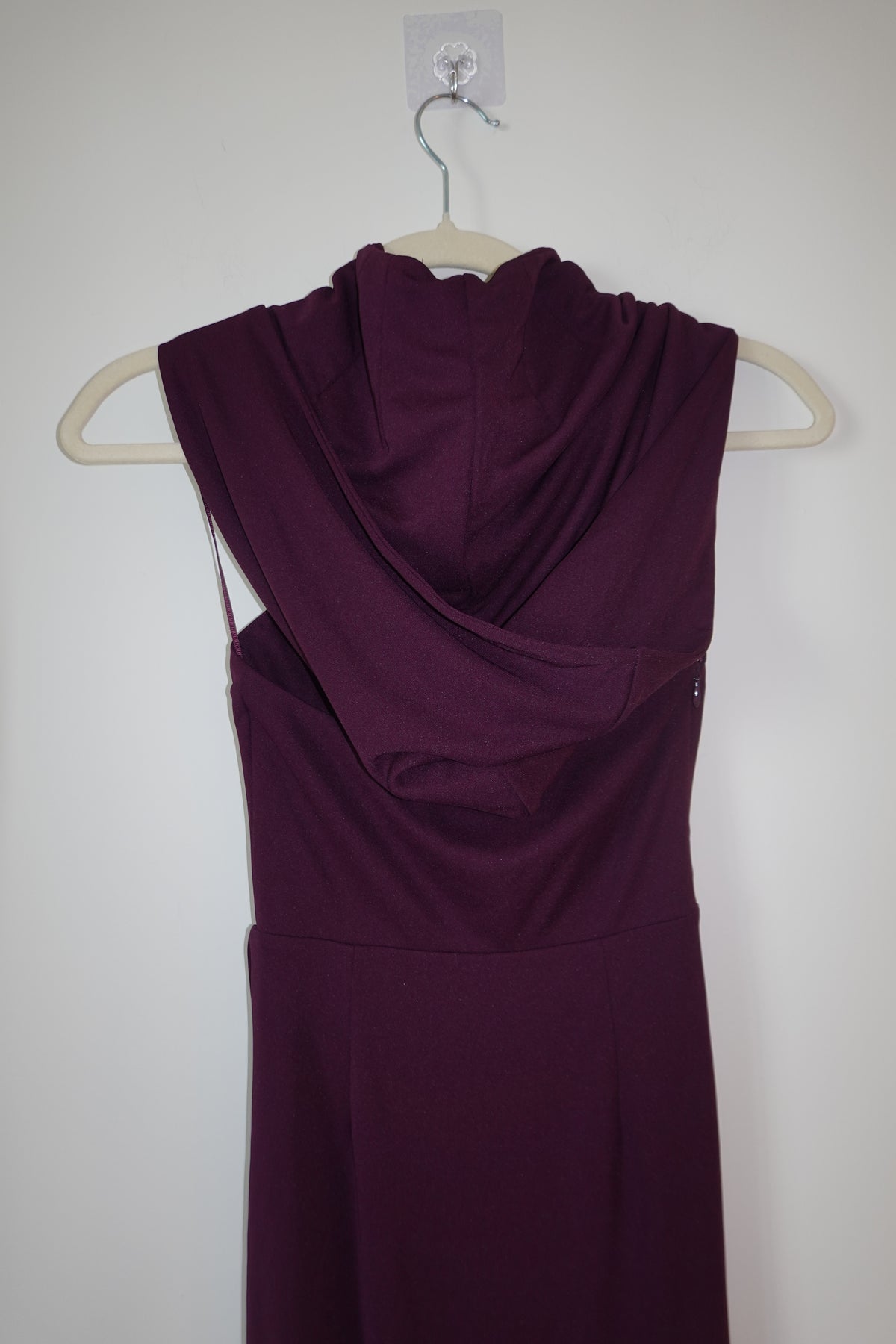 Nicholas - Plum Hooded Gown