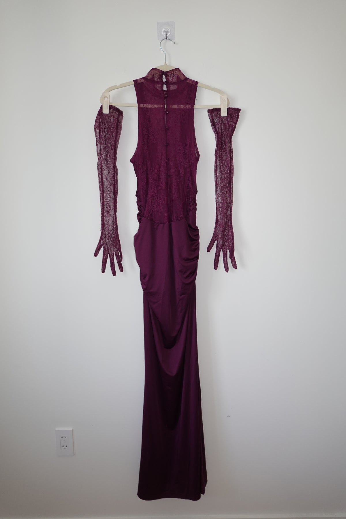 Innovare Denim - Magenta Lace Gown