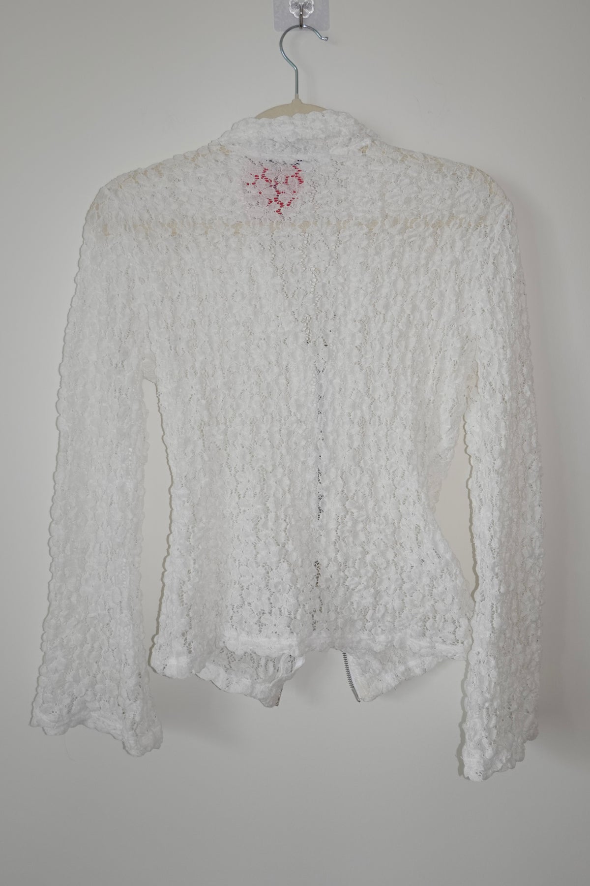 Gimaguas - White Lace Zip Up