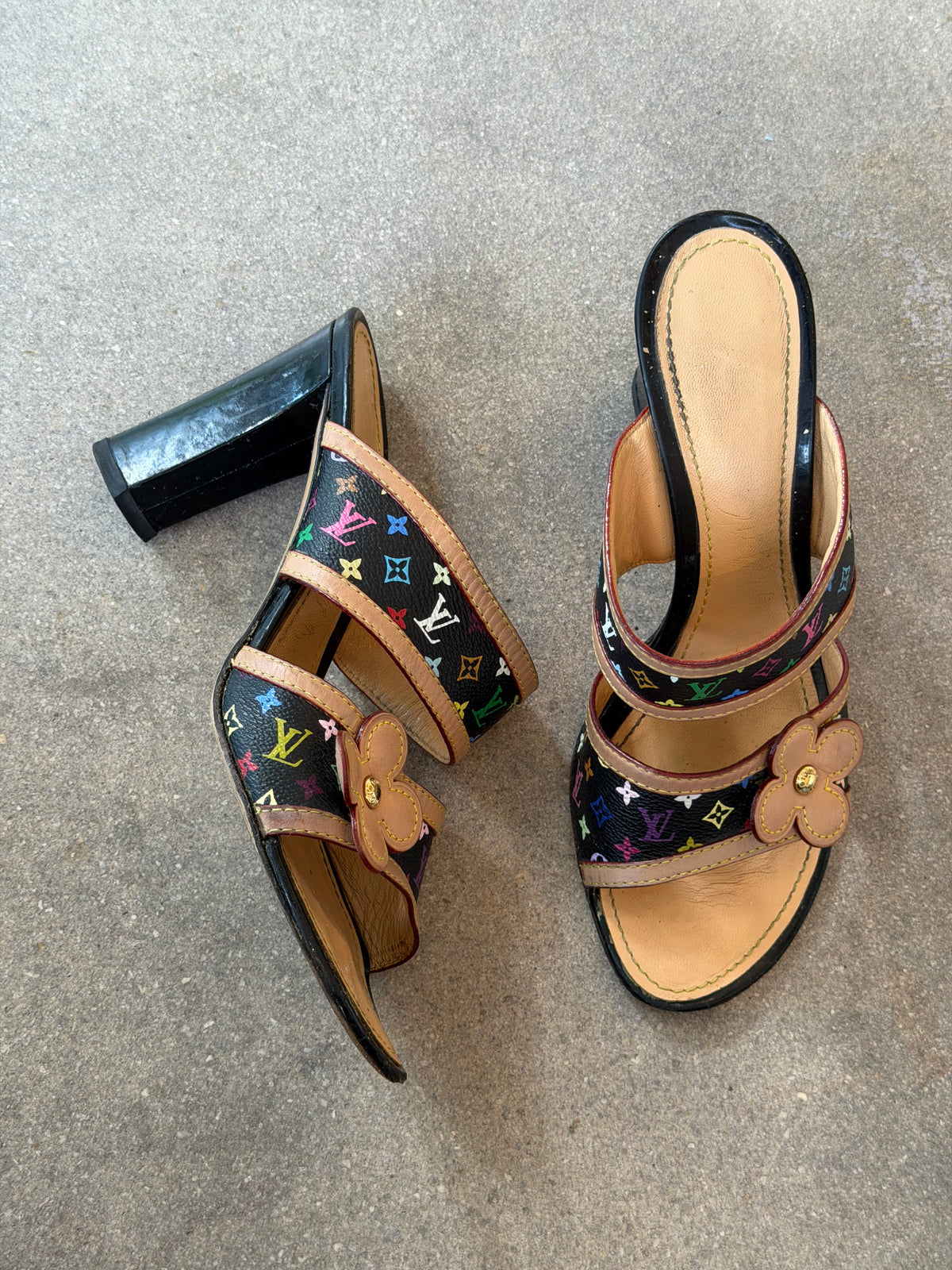 Louis Vuitton x Takashi Murakami Sandal