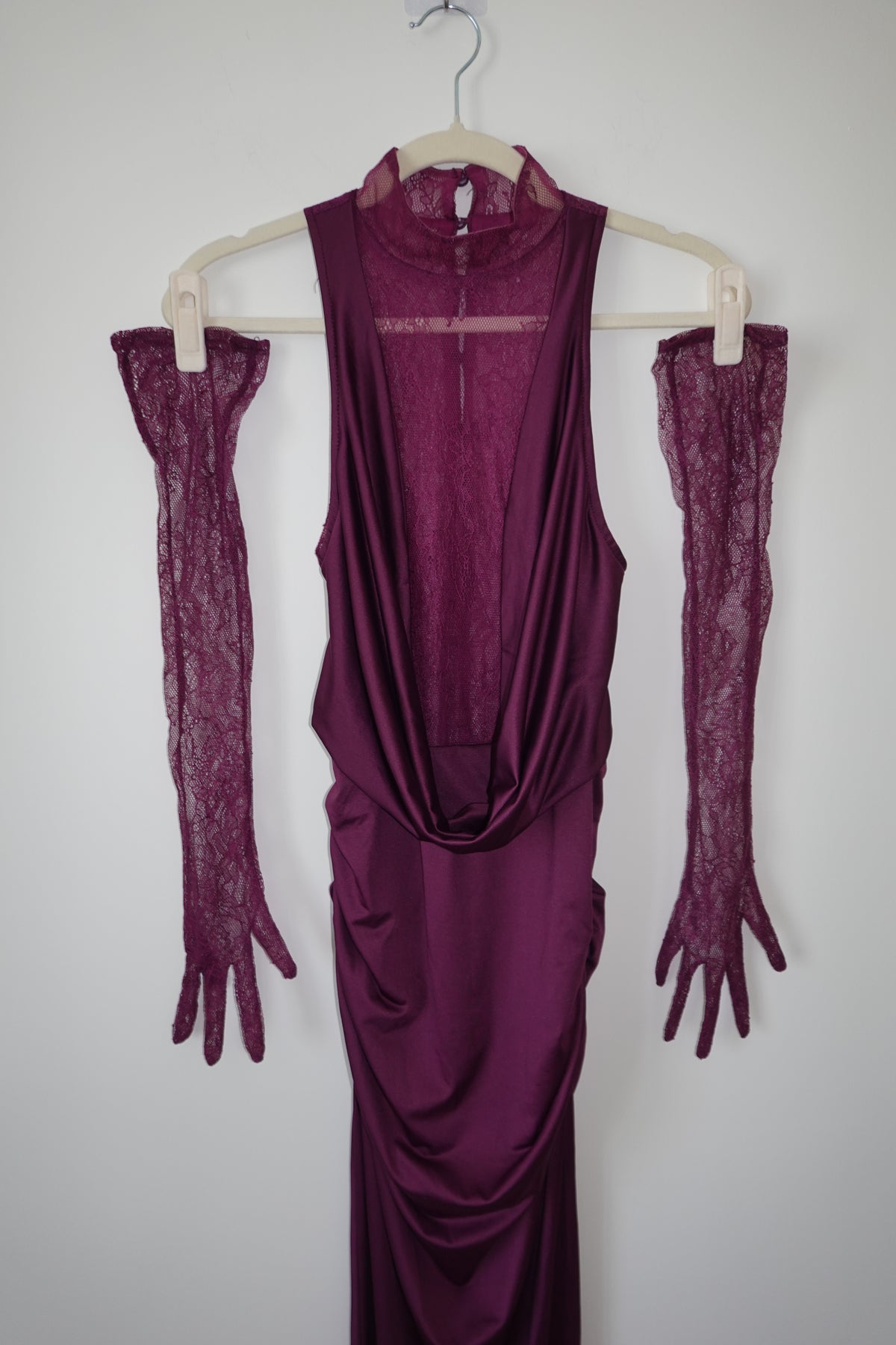 Innovare Denim - Magenta Lace Gown