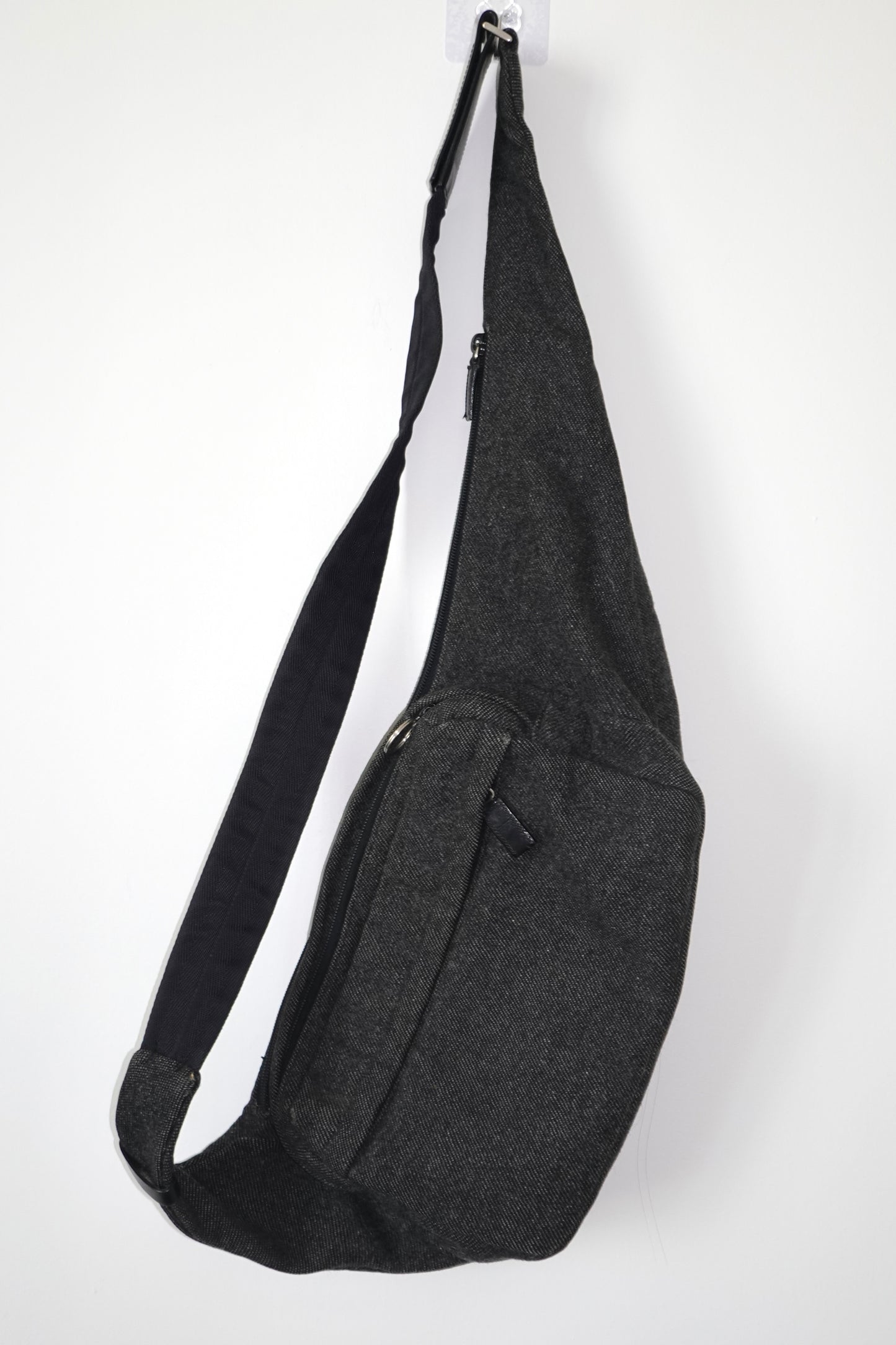 Prada - Wool Shoulder/Belt Bag