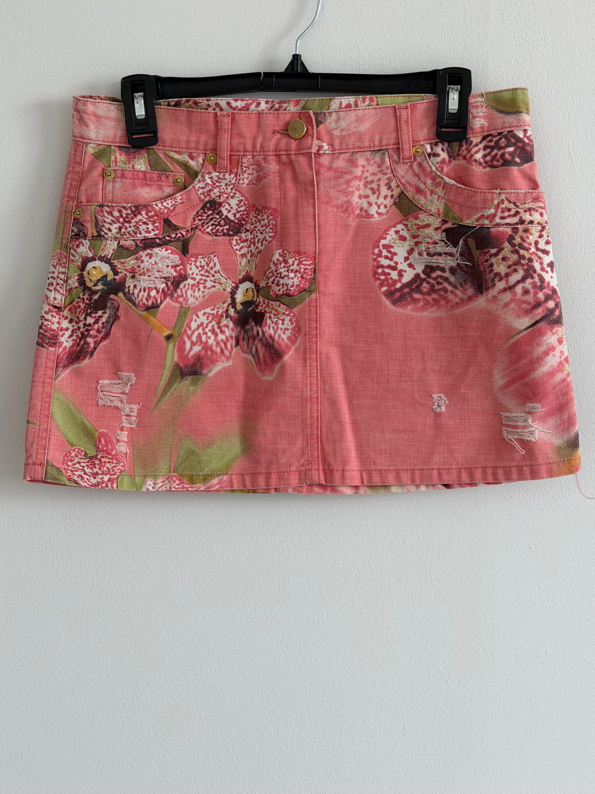 Roberto Cavalli Pink Skirt