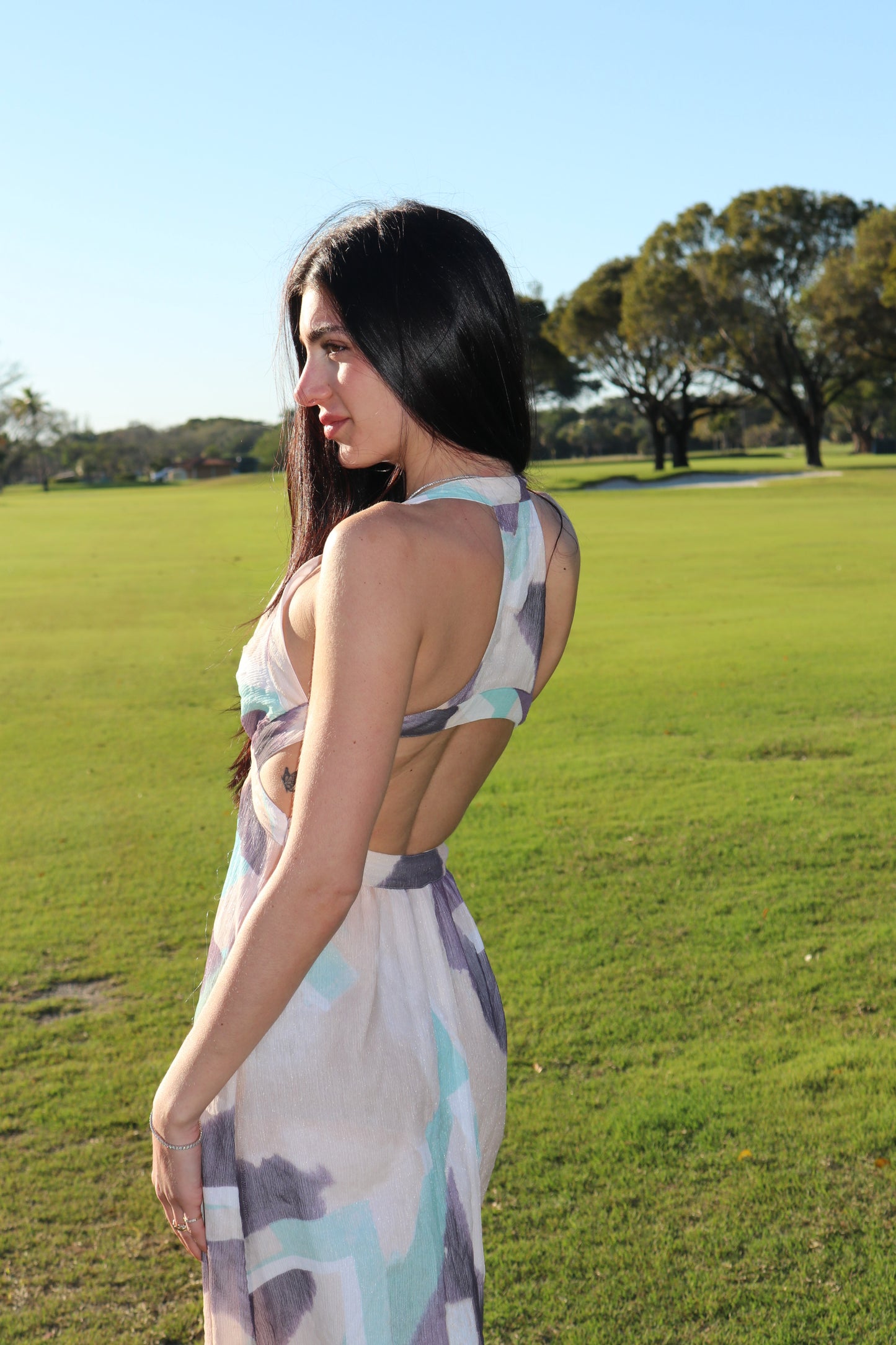 Armani - Silk Maxi Dress