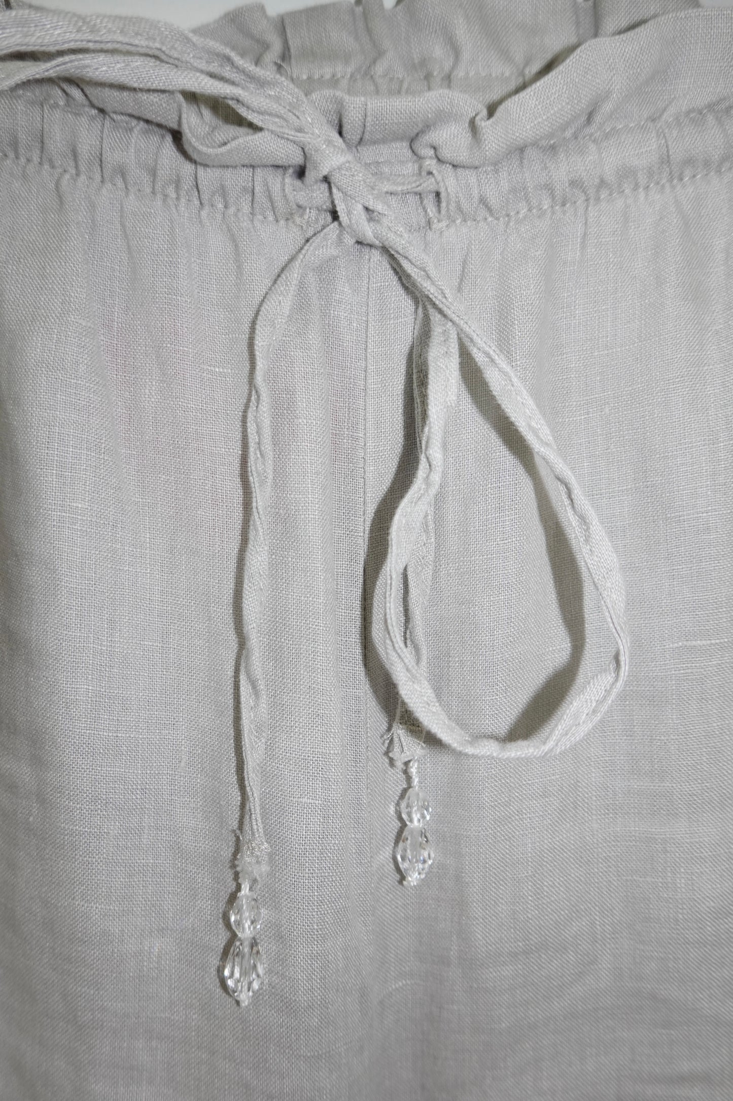 Zara - Gray Linen Pants