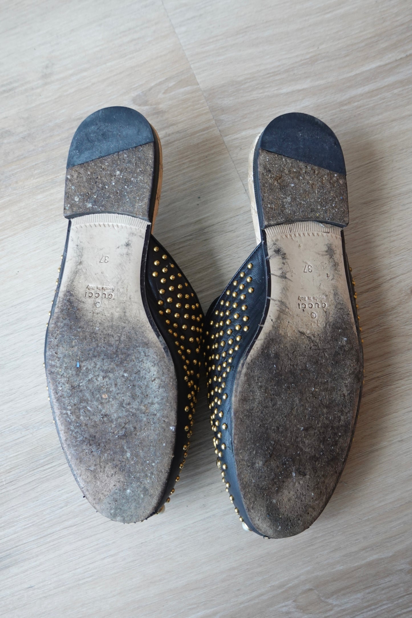 Gucci - Studded Slides
