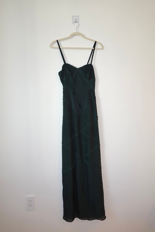 Haute Hippie - Emerald Silk Dress