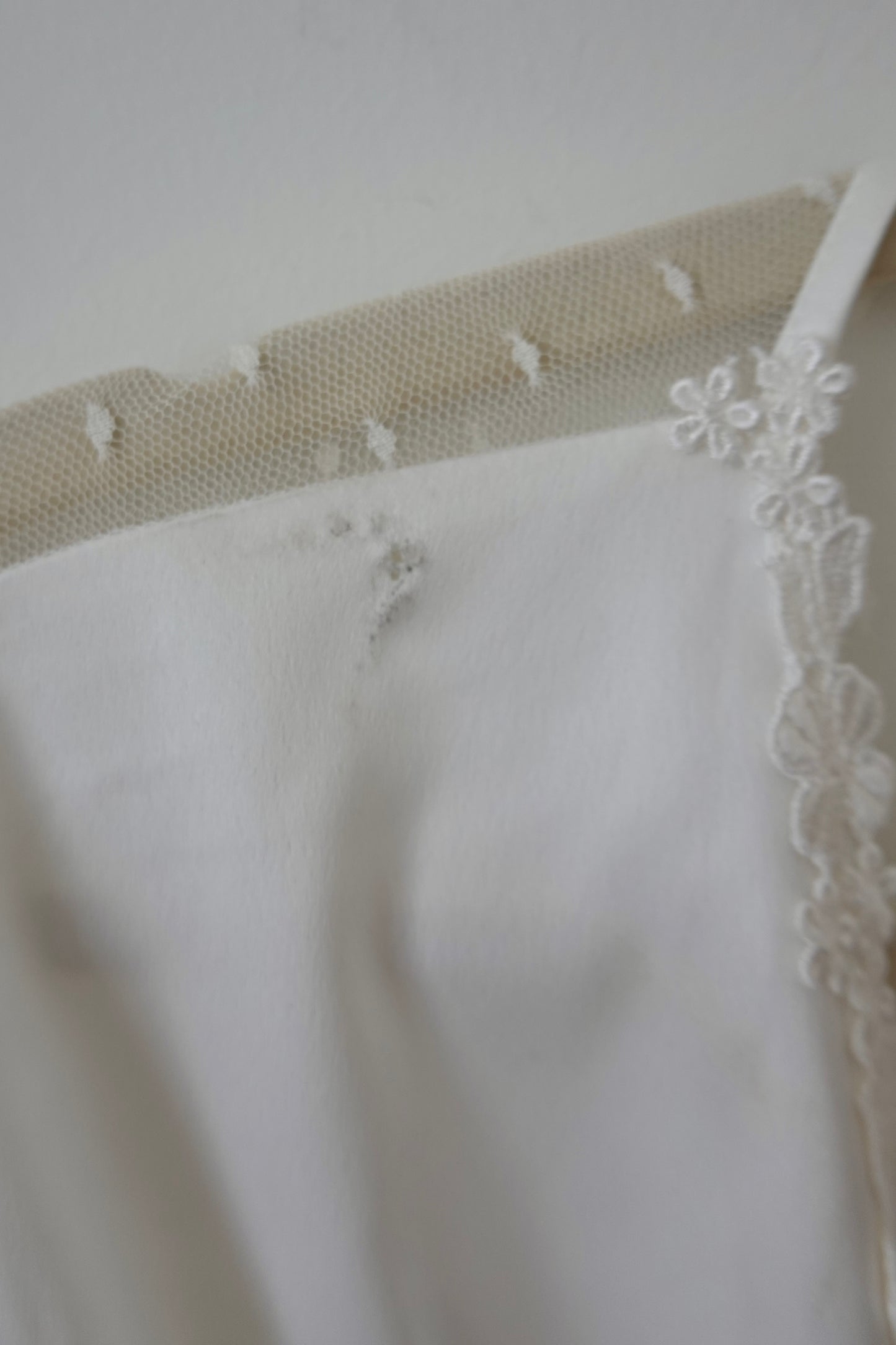 Flora Nikrooz - White Lace Slip & Robe