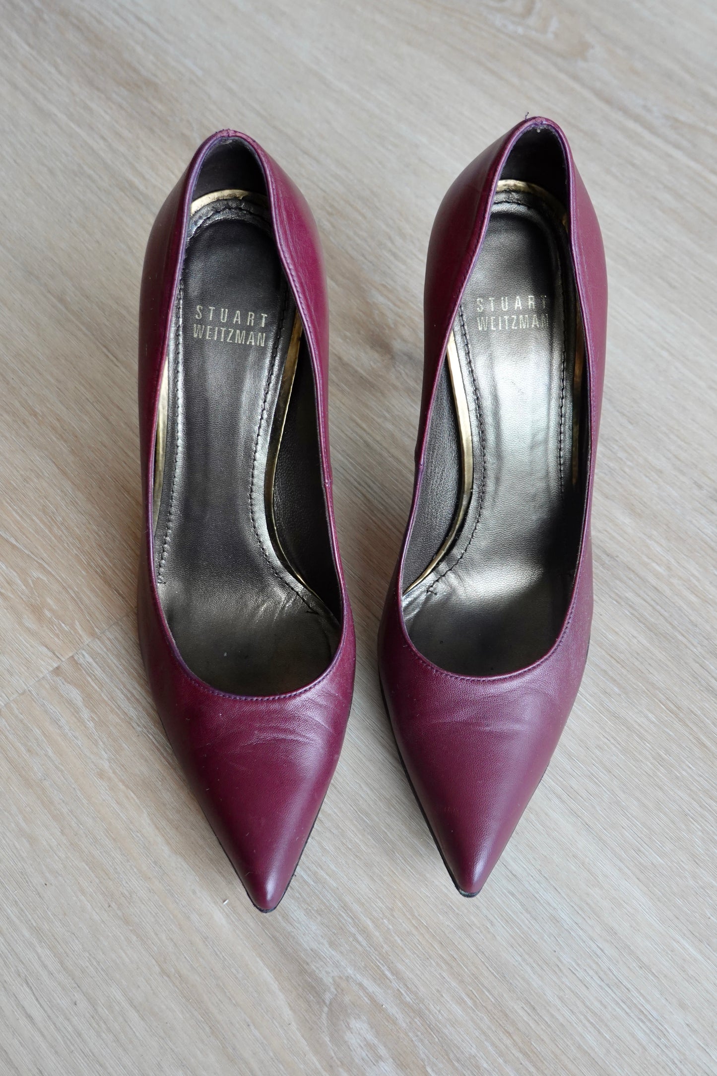 Stuart Weitzman - Wine Red Pumps