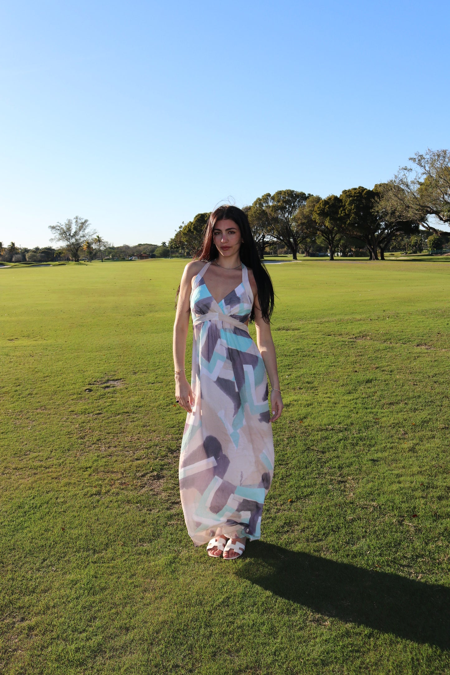 Armani - Silk Maxi Dress