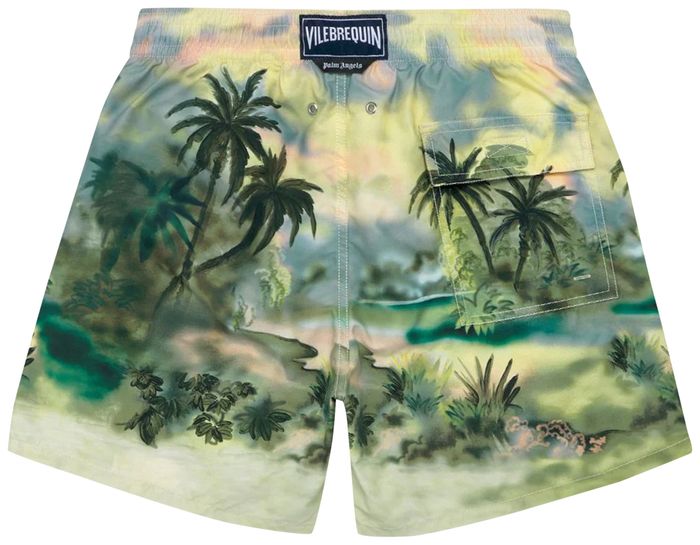 Palm Angels x Vilebrequin - Sunset Swim Trunk