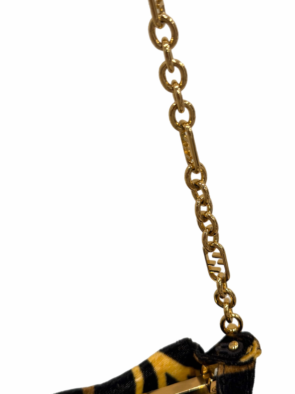 Fendi - Velvet Peekaboo Clutch