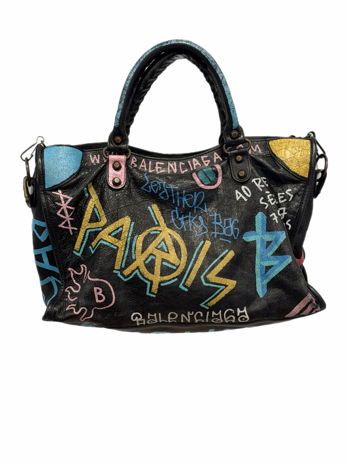 Balenciaga - Graffiti City Bag