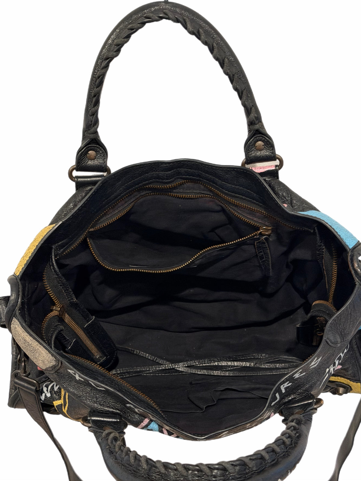 Balenciaga - Graffiti City Bag