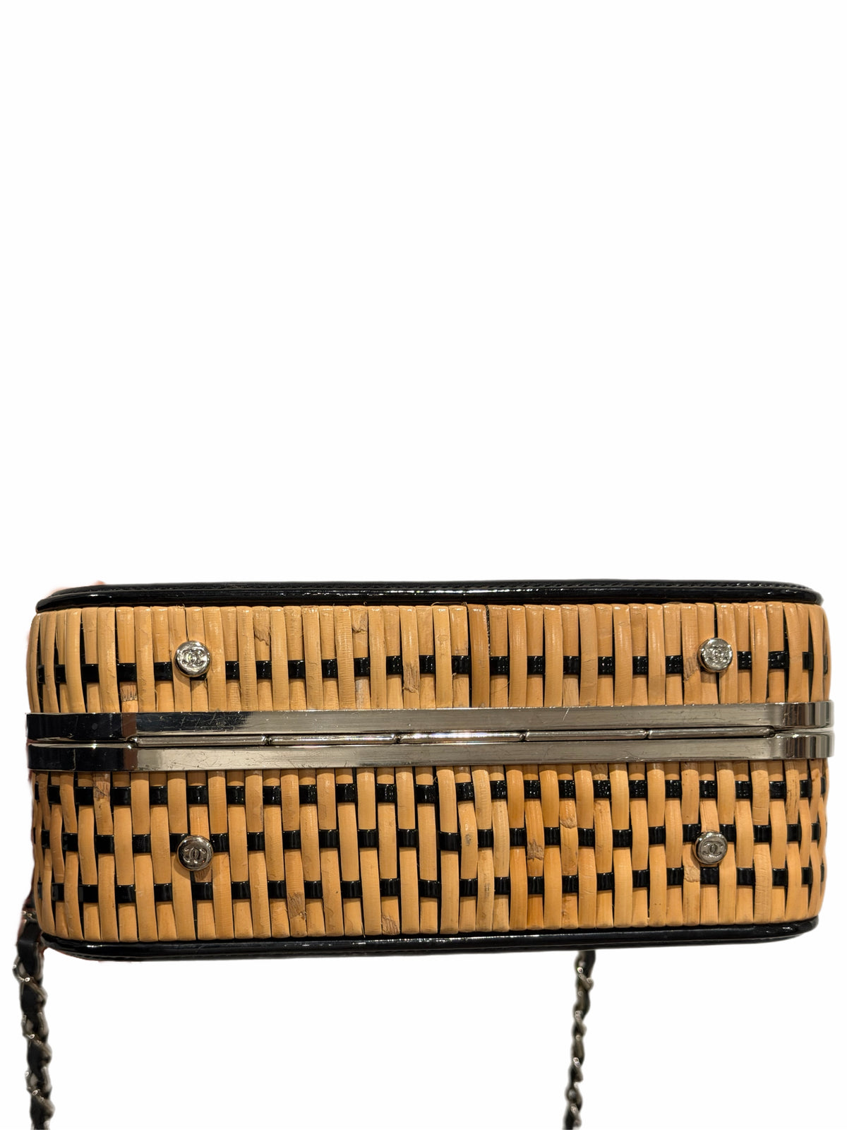 Chanel - Rattan CC Vanity Case