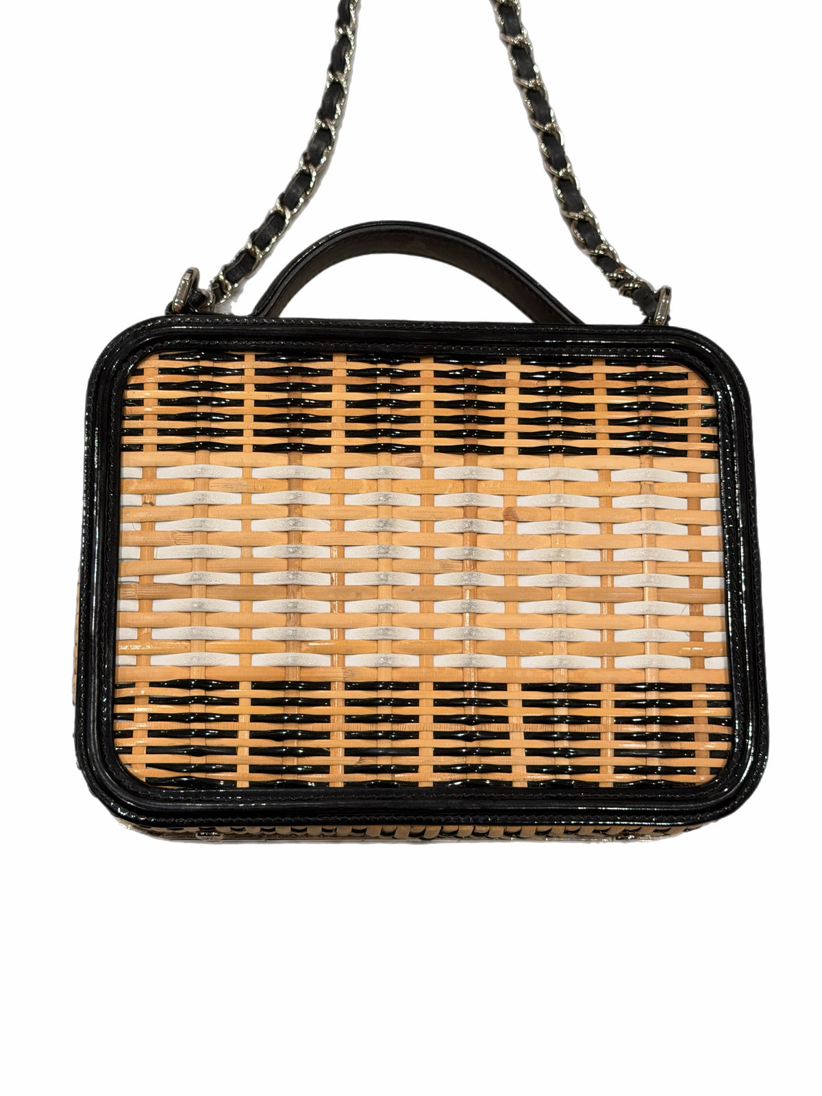 Chanel - Rattan CC Vanity Case