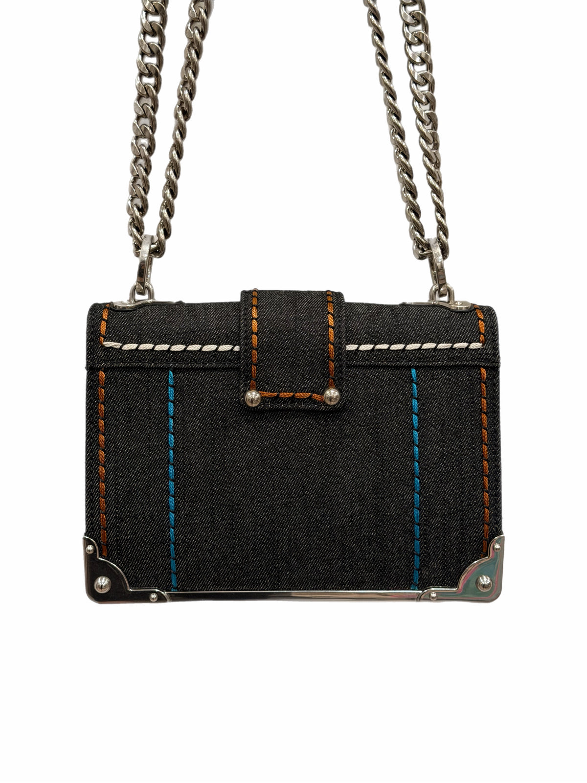 Prada - Denim Cahier Bag