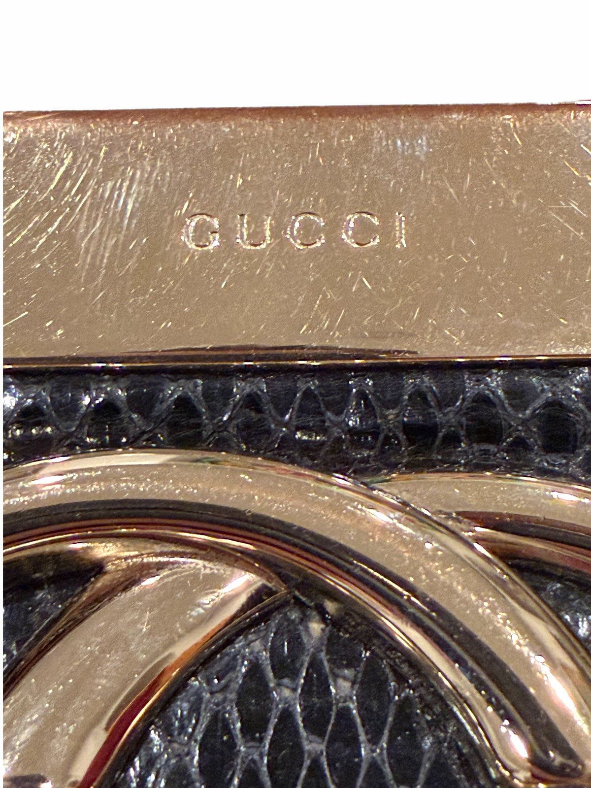 Gucci - Python Starlight Clutch